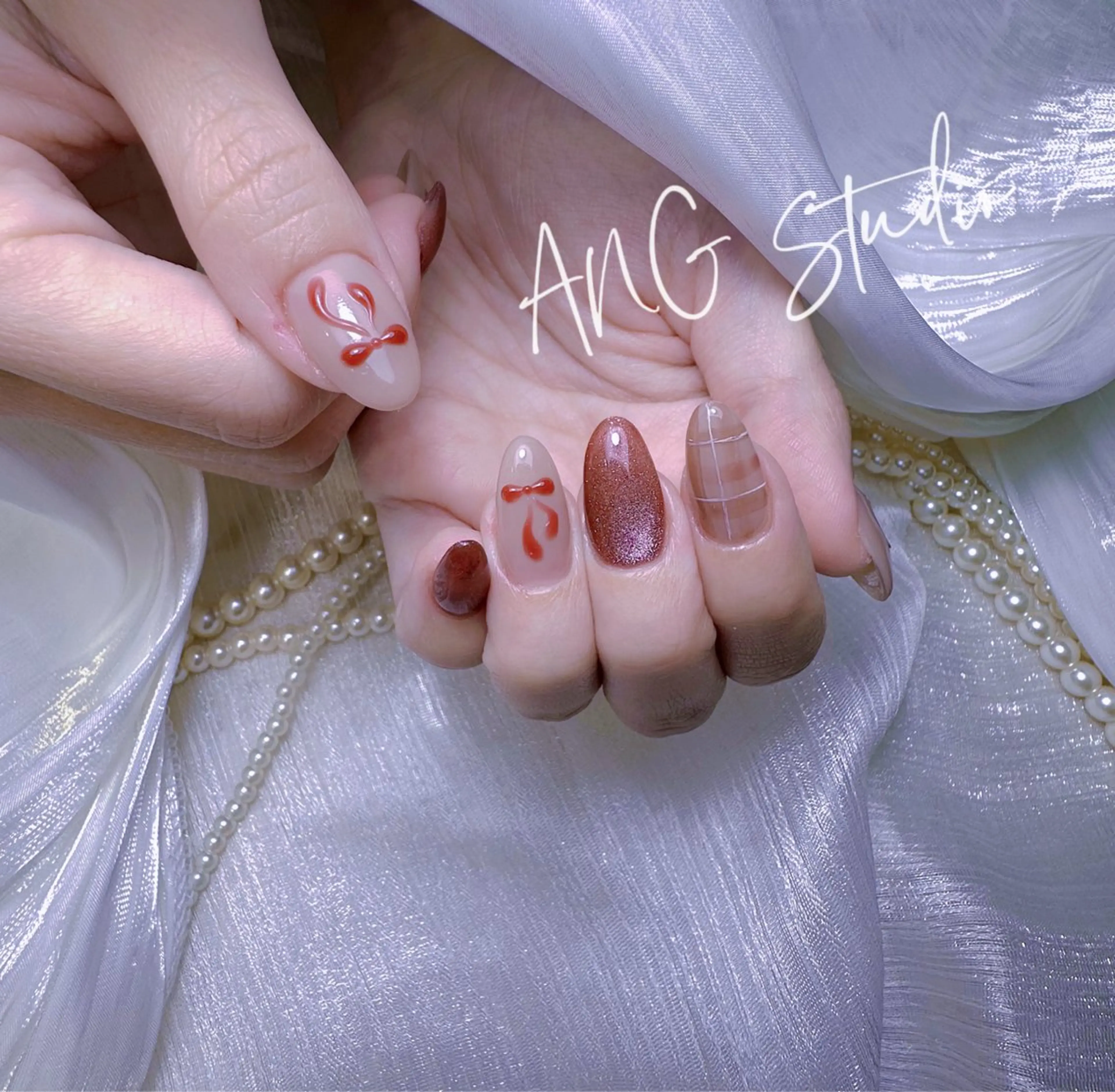 ネイル ハンドネイル ハンドケア ANG Studioのネイルデザイン
