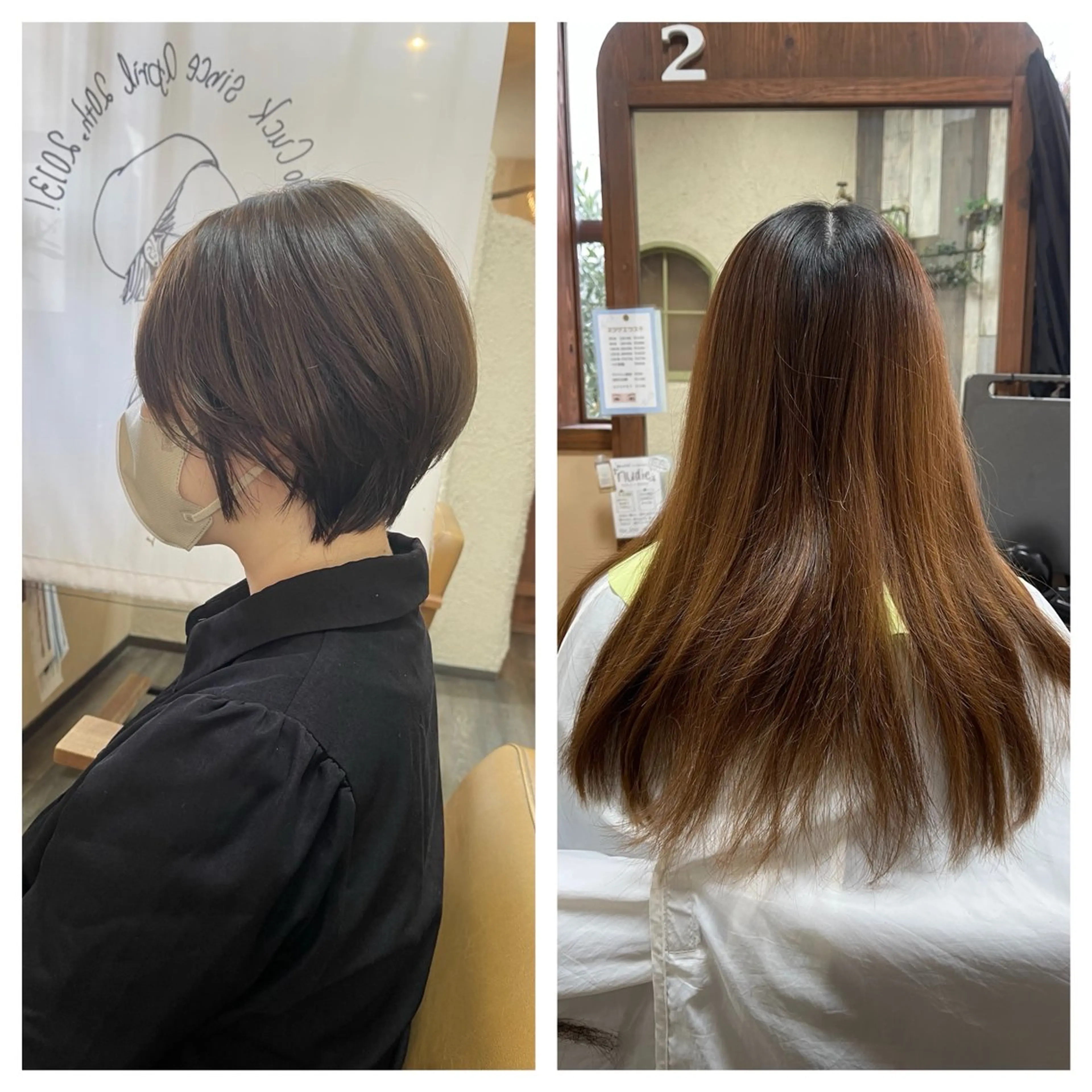 ショート カット ヘアカラー 磧本 祐里恵のヘアスタイル