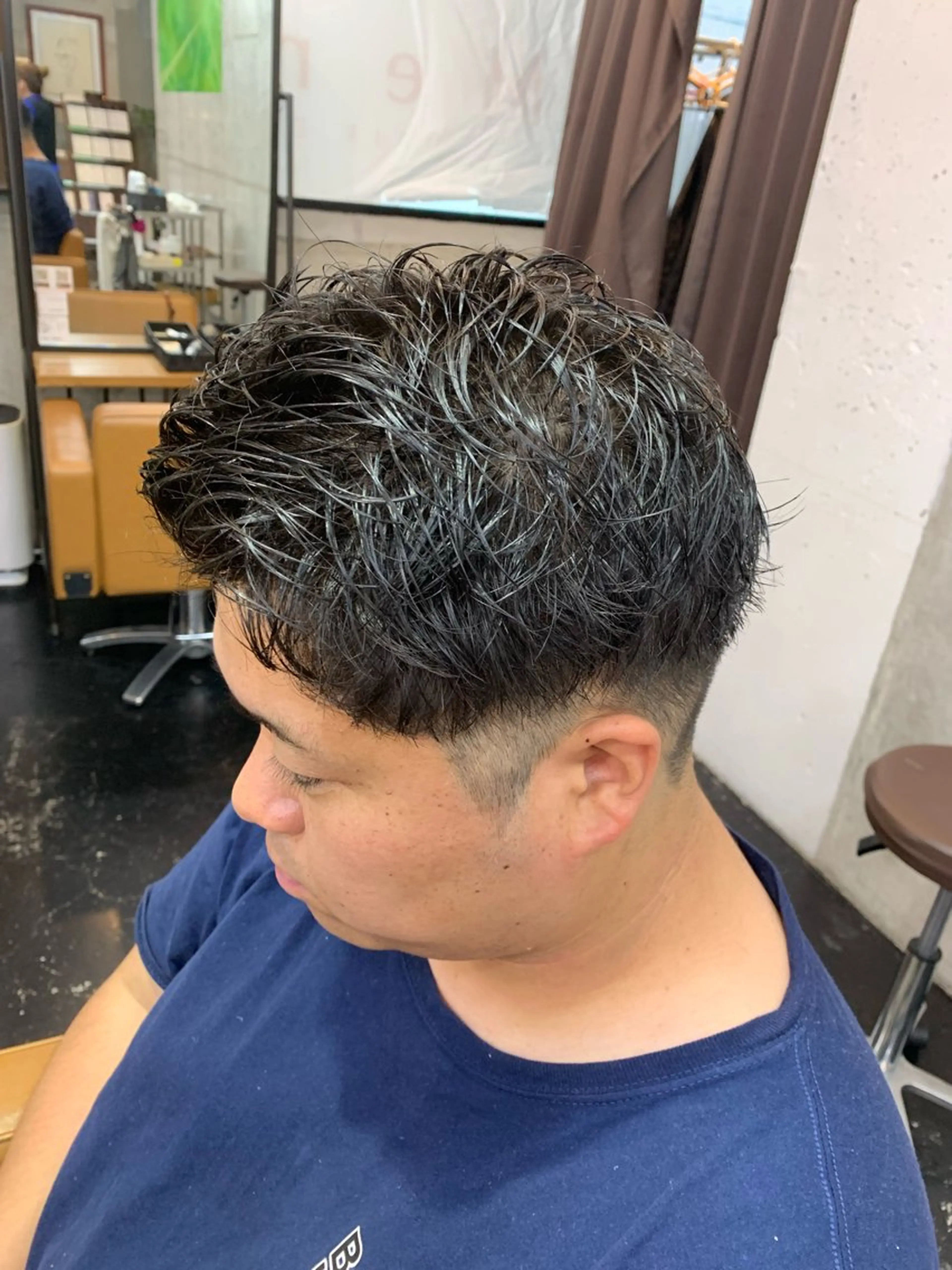 メンズ レディースモデル募集 門田快斗のヘアスタイル