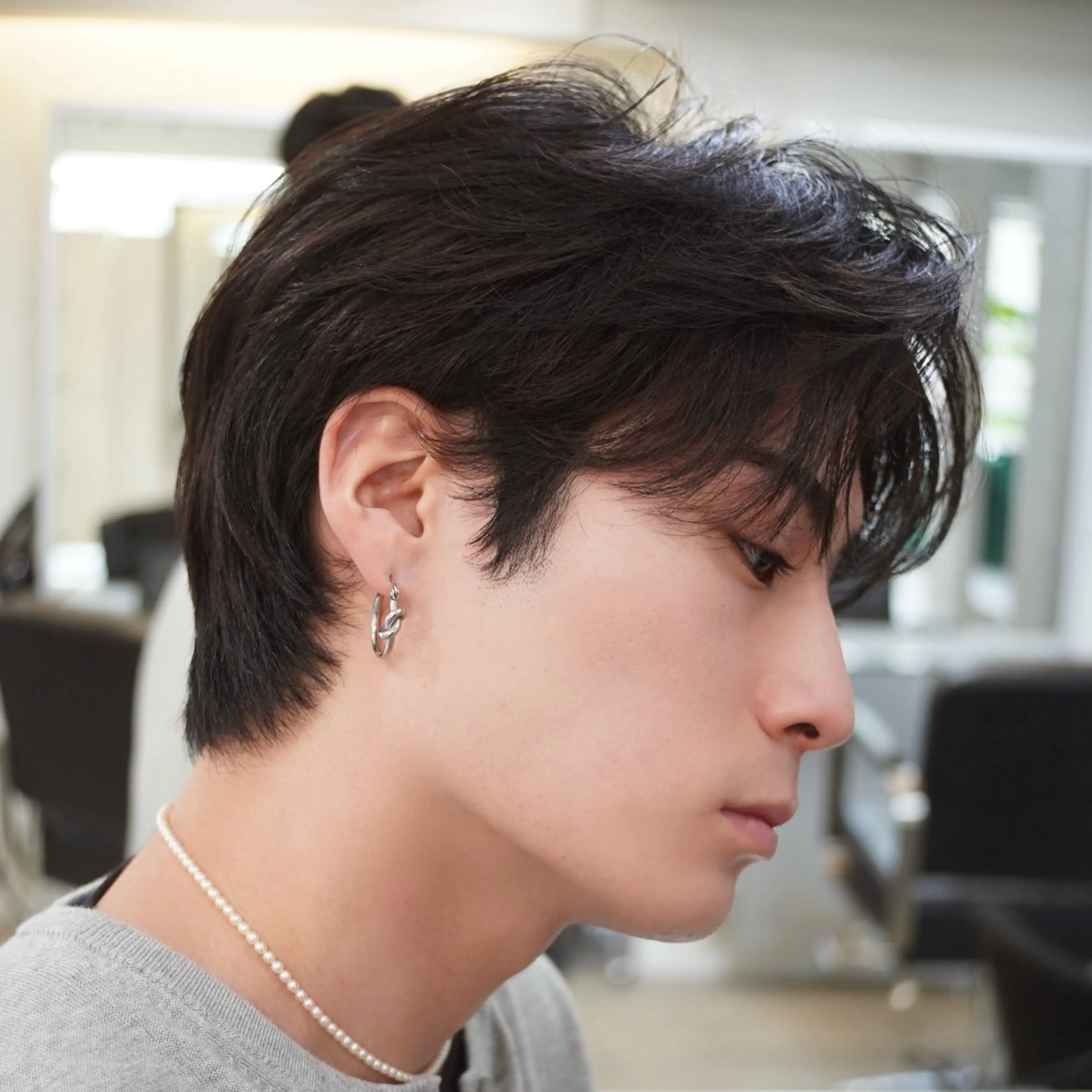 メンズ カット RIKU/毛流れ ヘア×眉ワックスのヘアスタイル