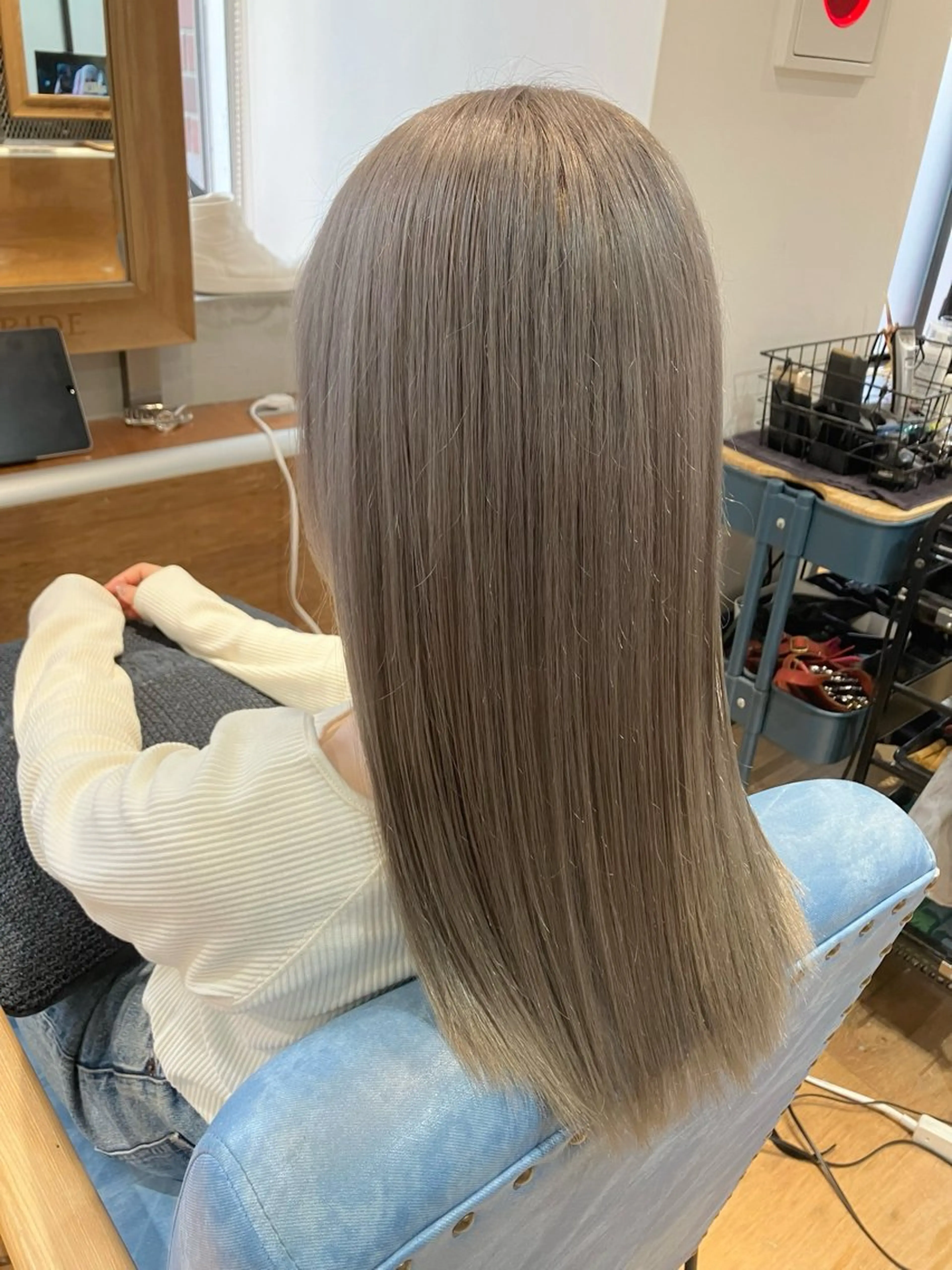 セミロング カラー aDALil川越 ⭐️Arisaのヘアスタイル