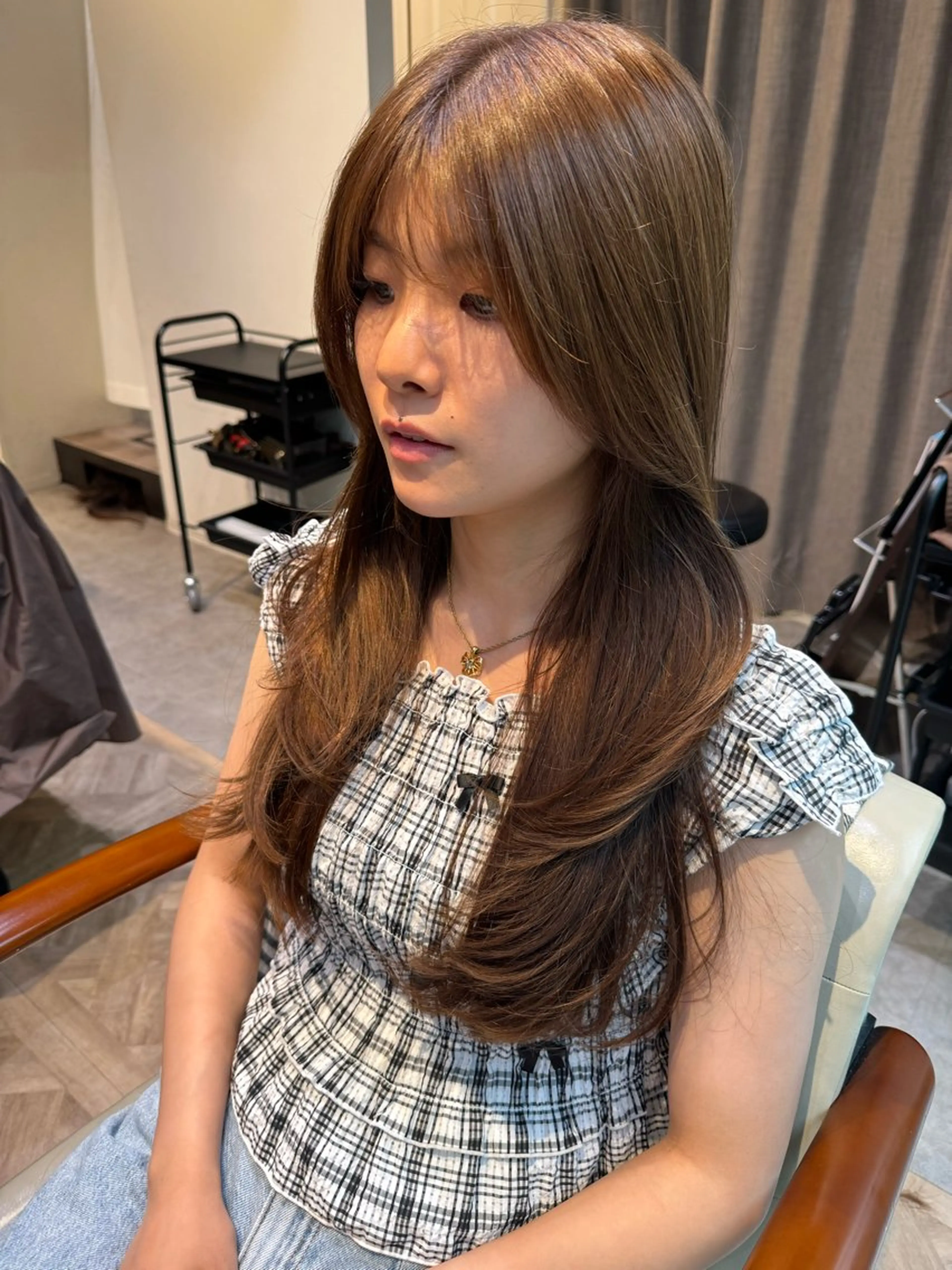 ロング 新宿 / Aujua ｿﾑﾘｴ🫧森田涼介のヘアスタイル