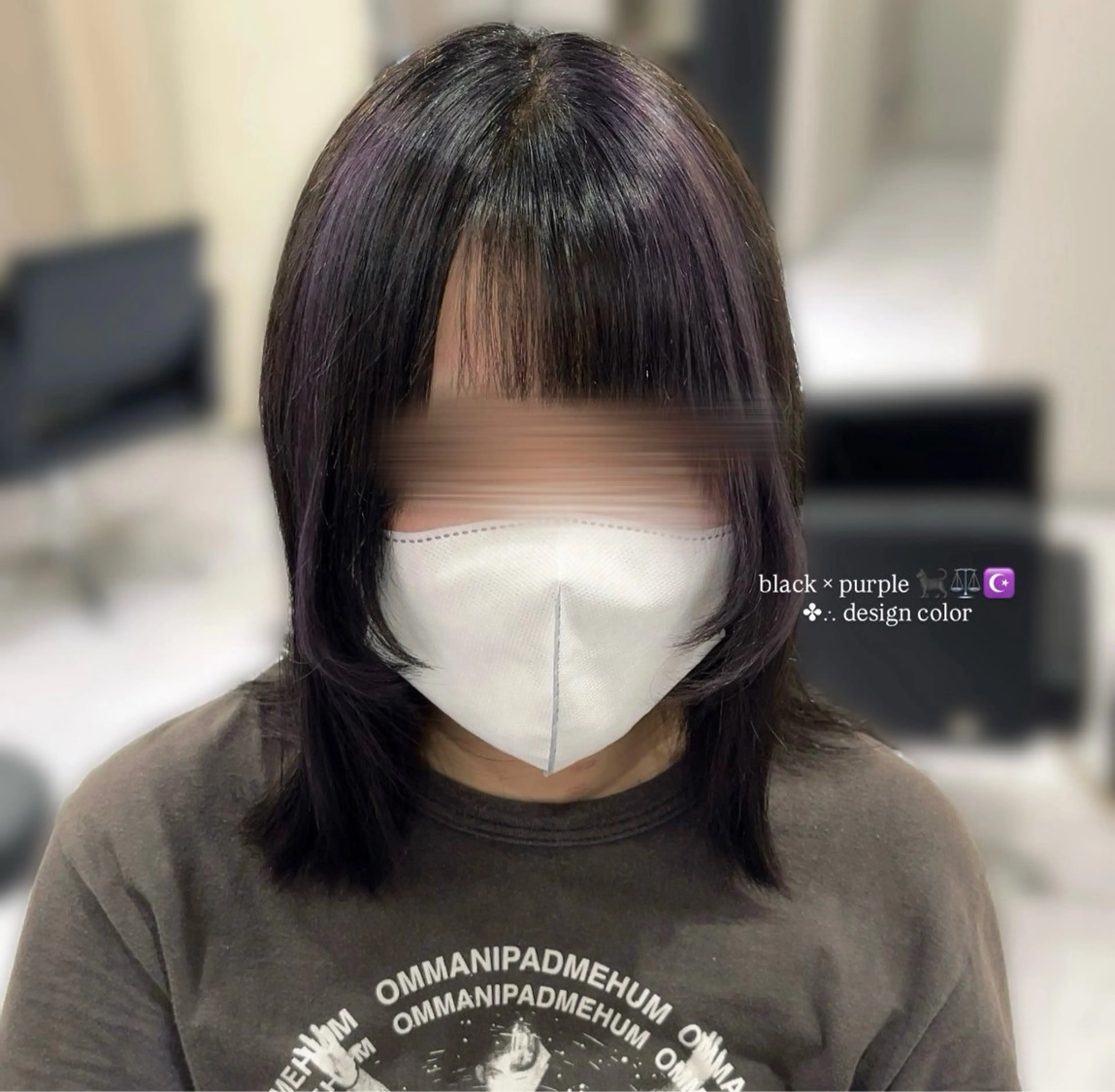 ミディアム カラー ヘアカラー 透明感カラー🪼🩵 𝐑𝐢𝐧のヘアスタイル