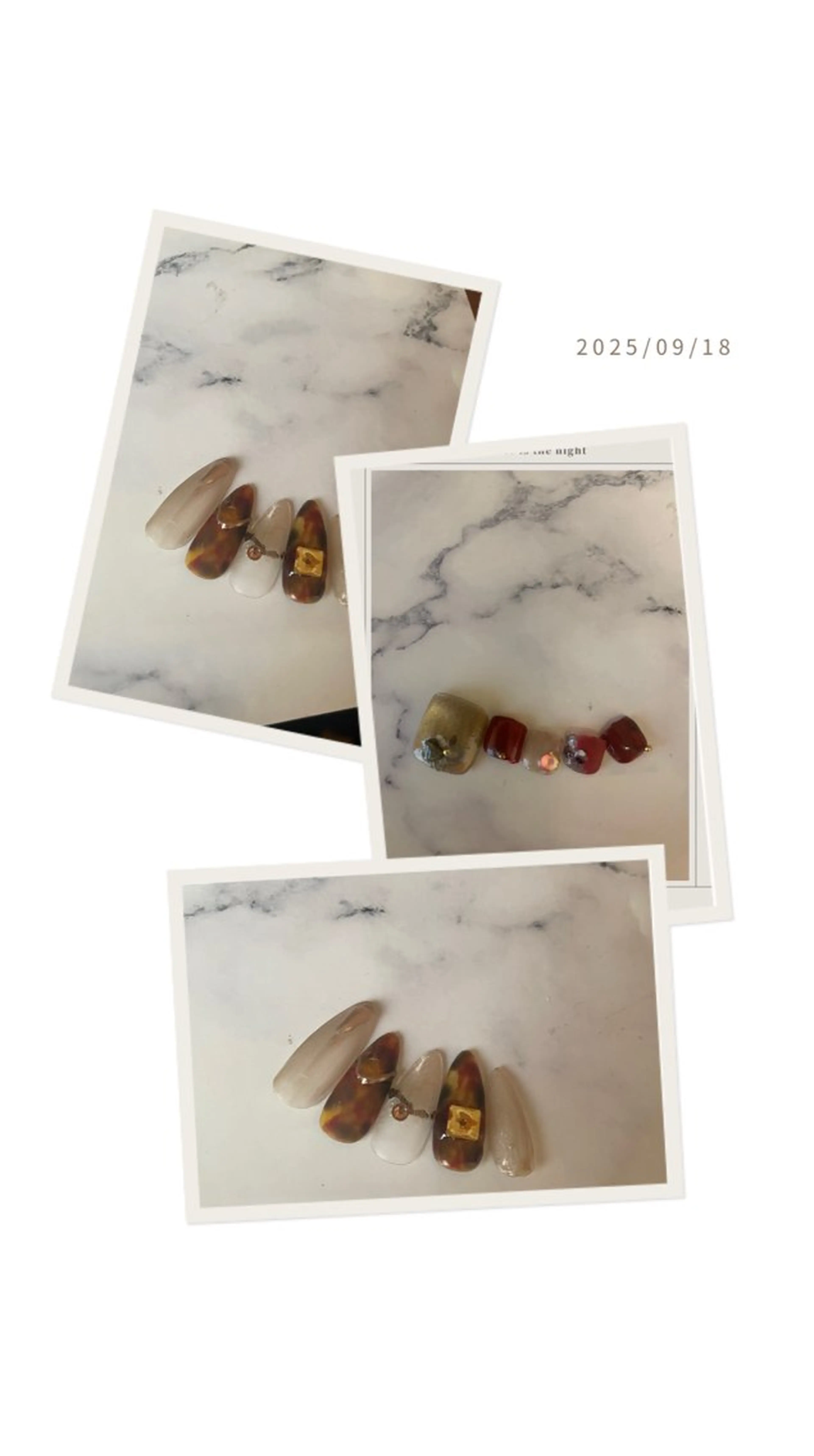 ネイル フットネイル ジェルネイル マグネットネイル NAIL★M 真紀のネイルデザイン