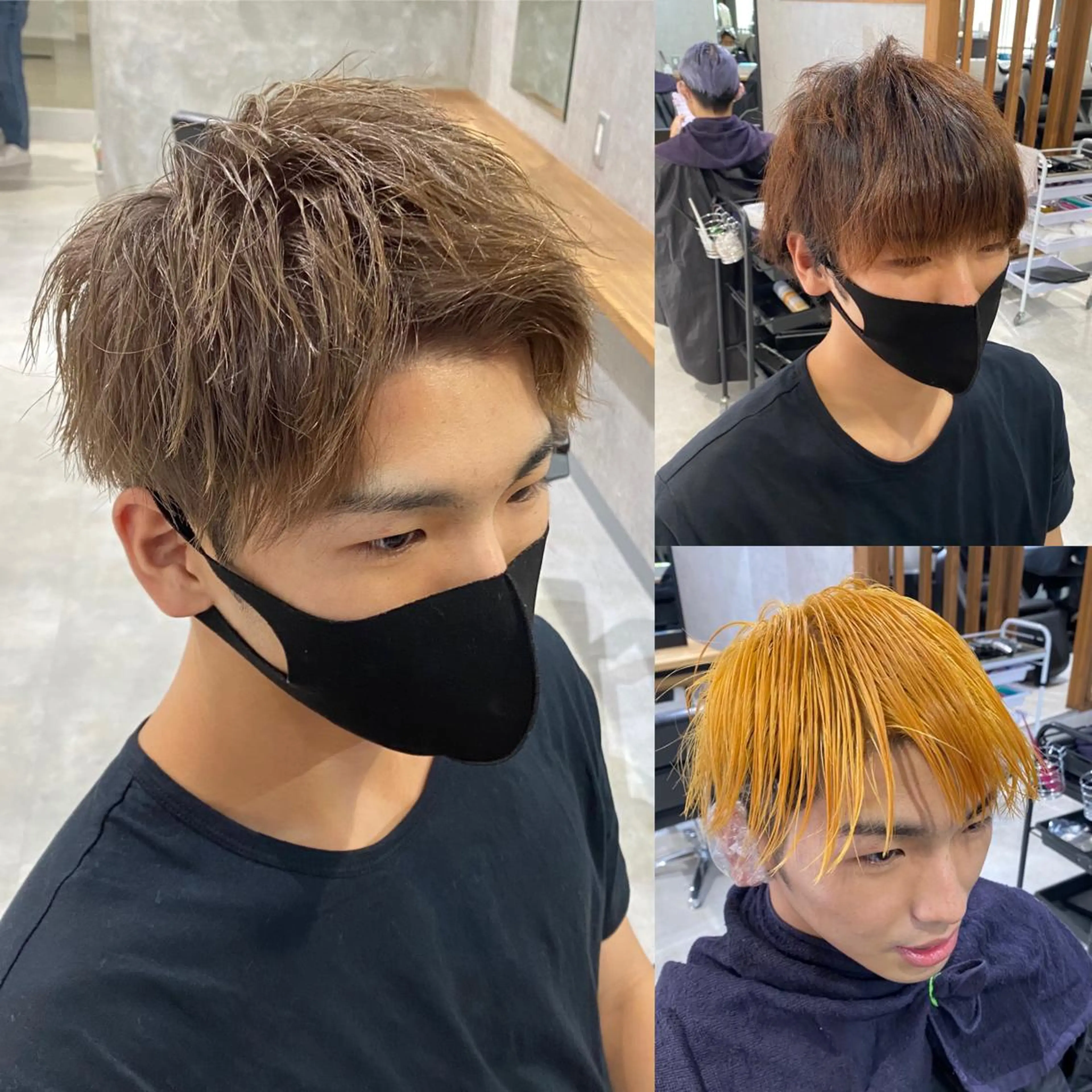 カラー メンズ カット ヘアカラー KAITO メンズ特化美容師のヘアスタイル