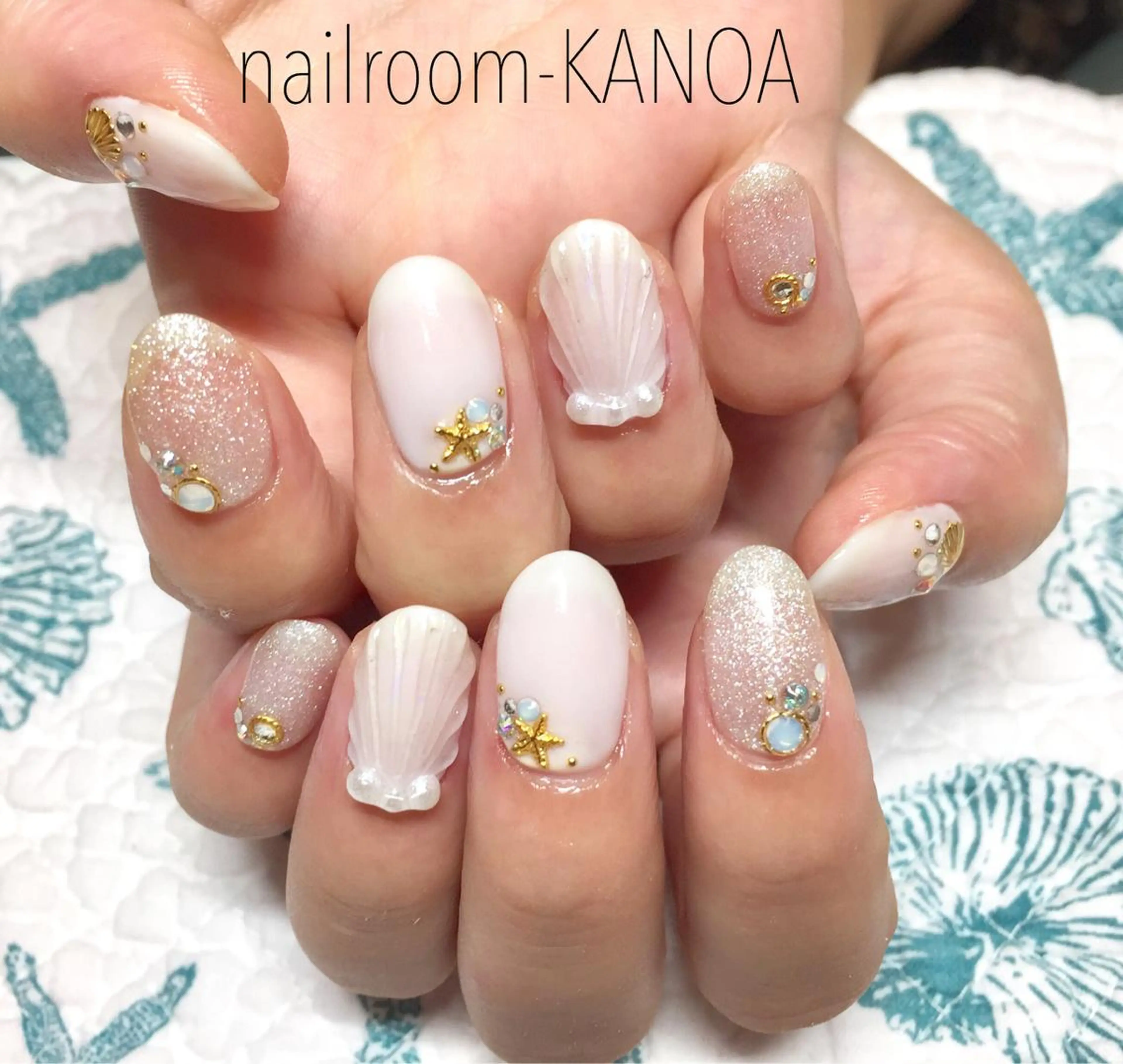 ミディアム ネイル オフィスネイル nailroom- KANOAのネイルデザイン