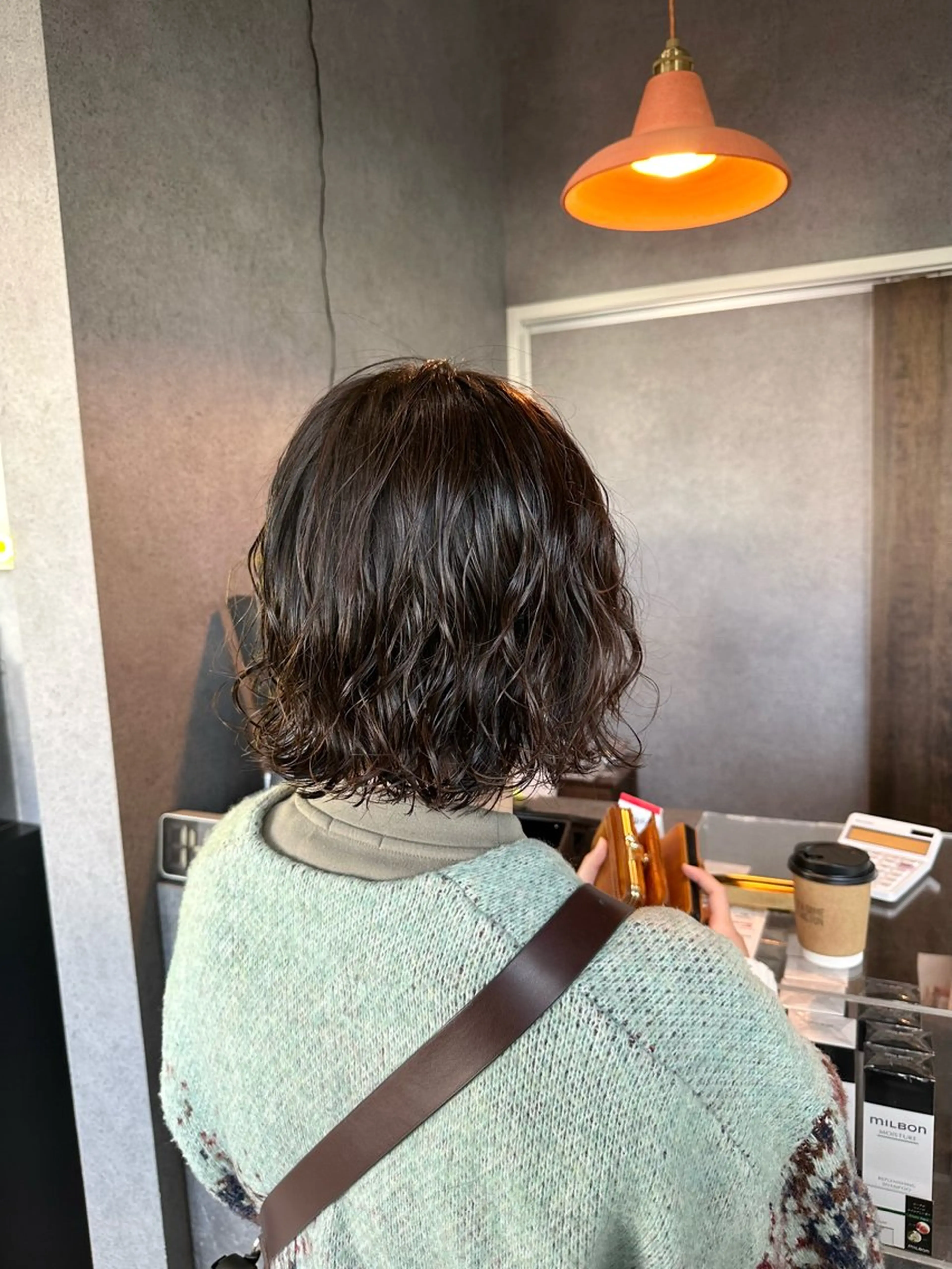 ショート パーマ 大橋 聖哉のヘアスタイル