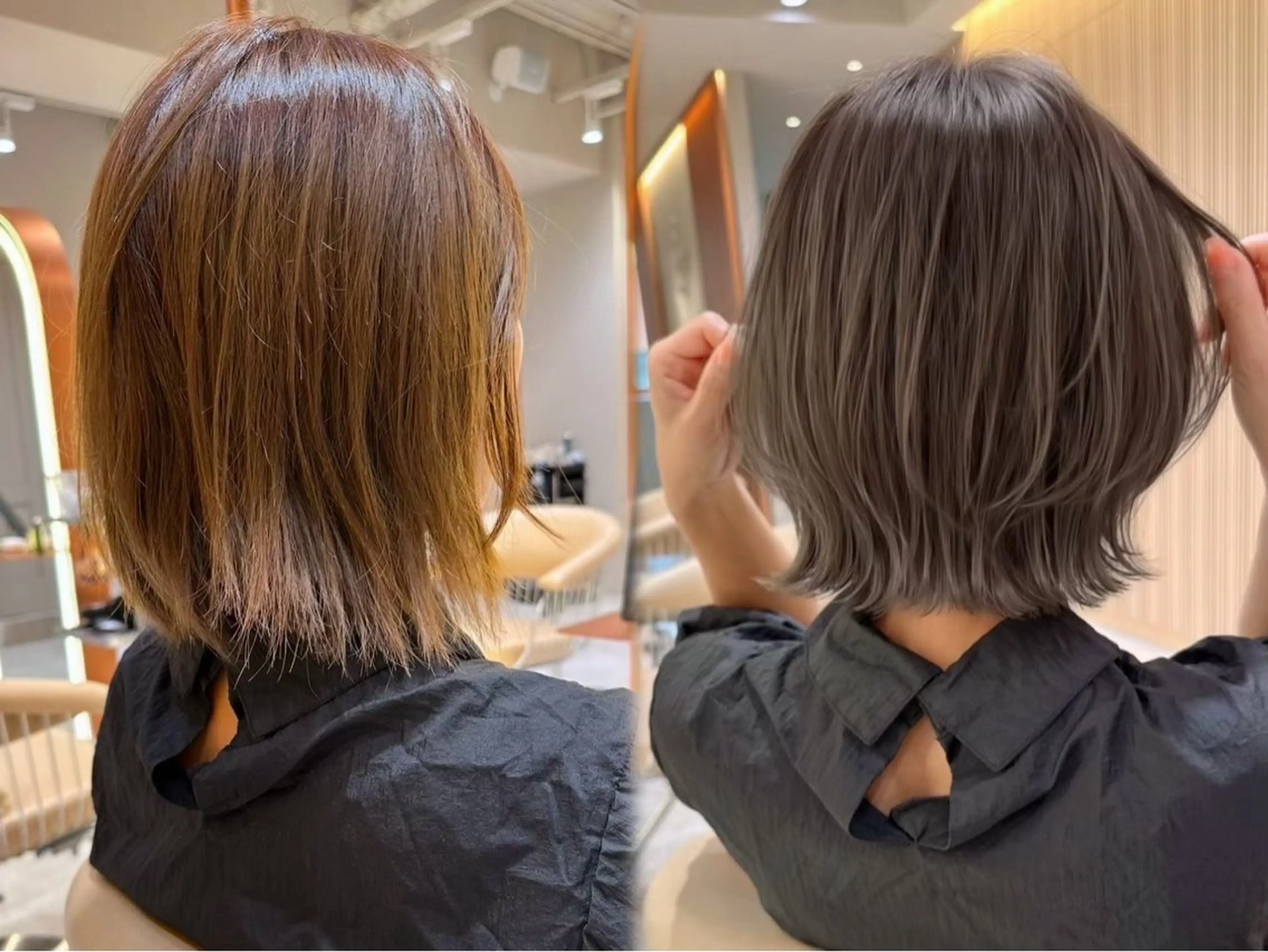 ショート 早田 華のヘアスタイル