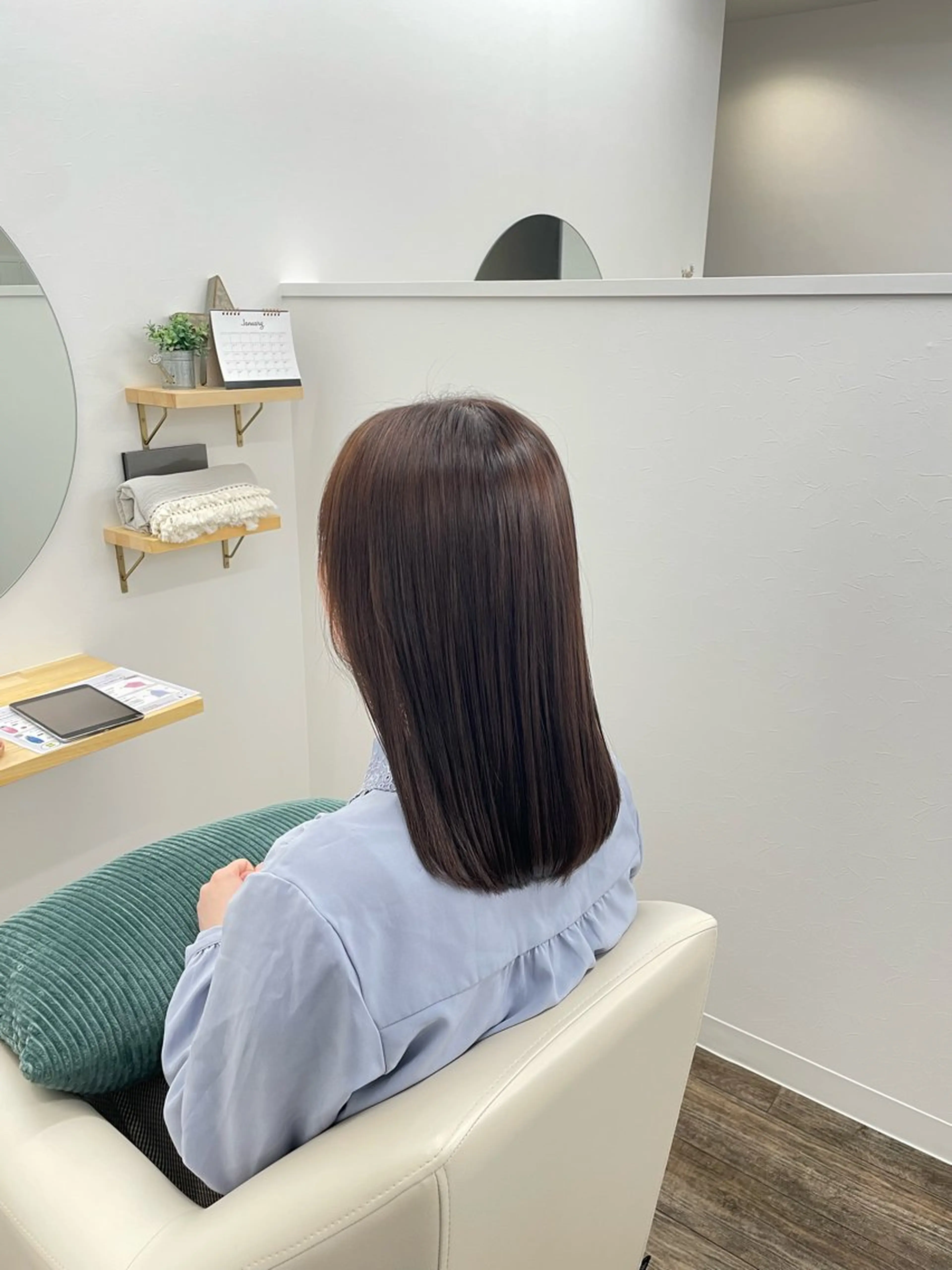 セミロング カラー bifinoLuce / 松村琉希のヘアスタイル