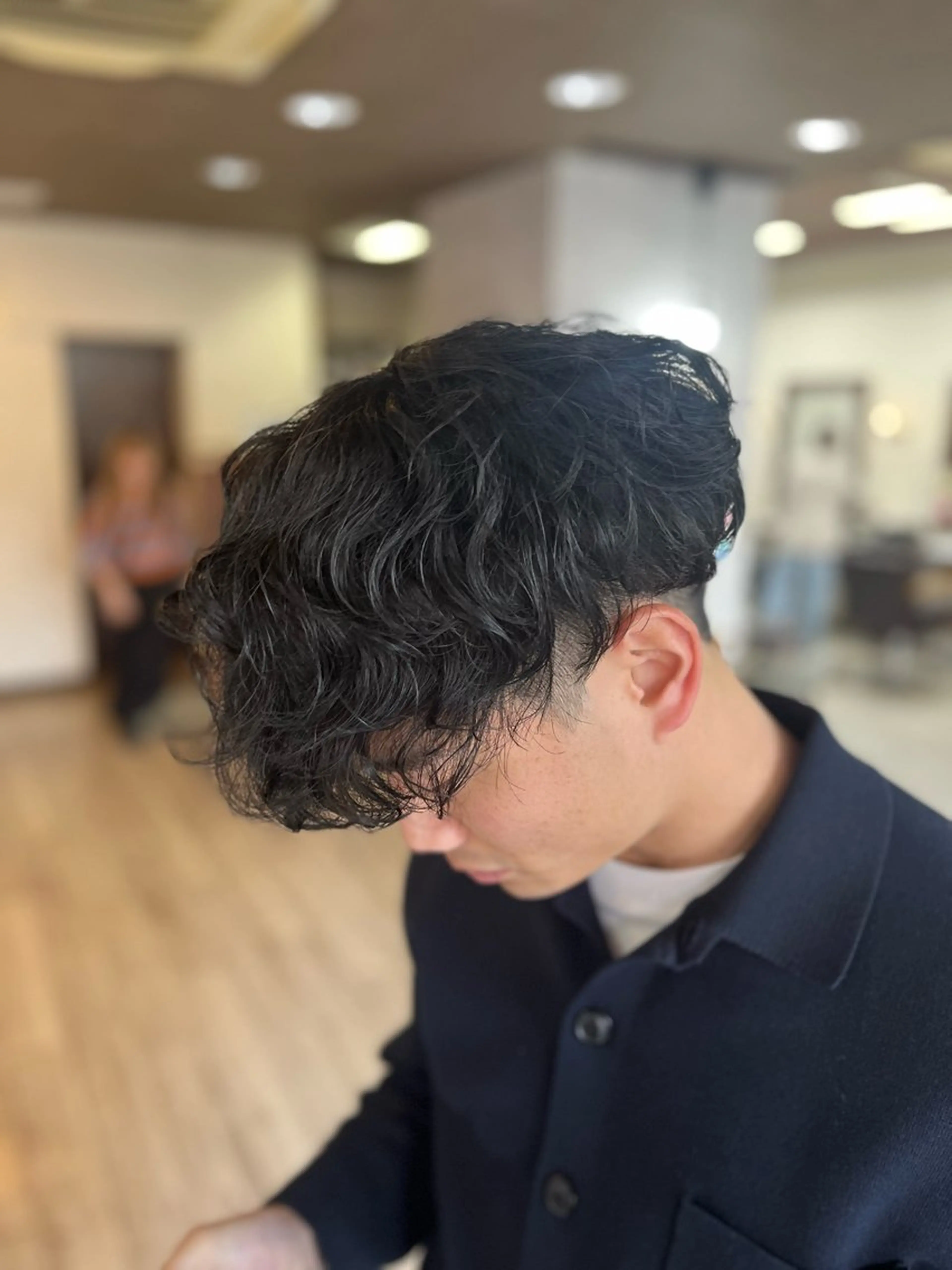 ショート パーマ カット パーマ SHUN 🫧透明感カラー🫧のヘアスタイル