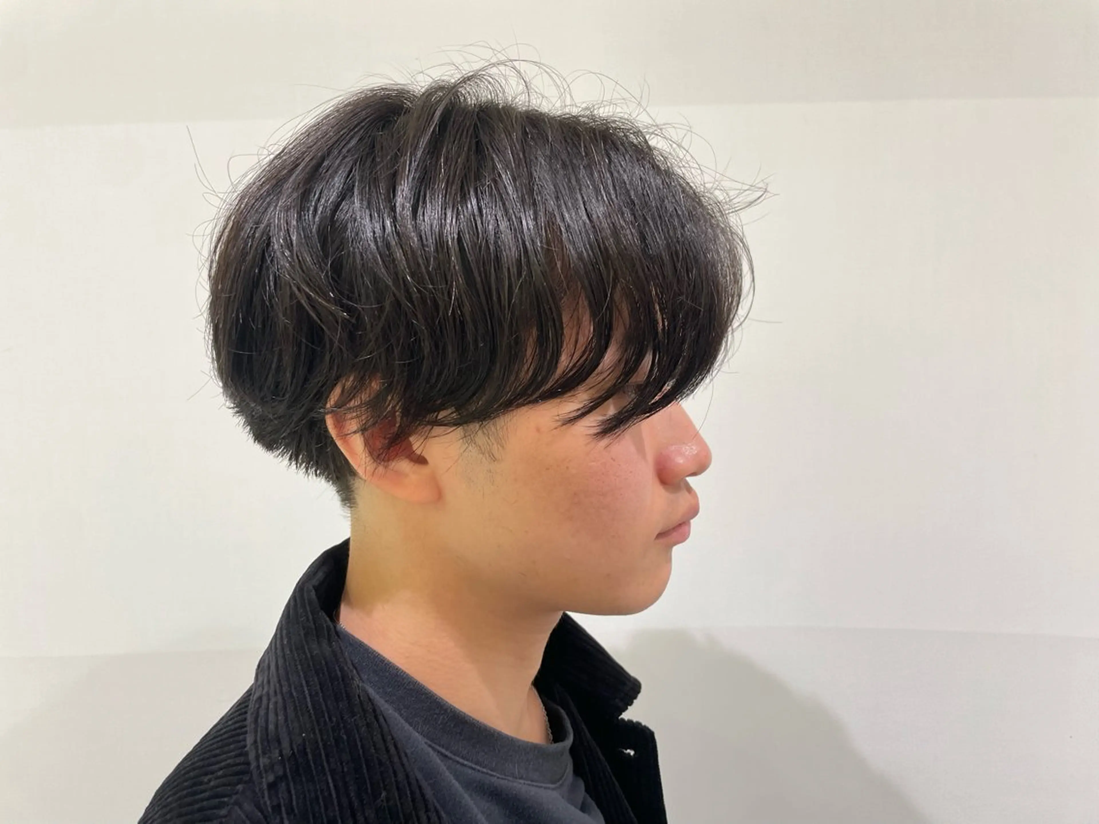 パーマ 中村/韓国風レイヤー 縮毛矯正、ハイライトのヘアスタイル