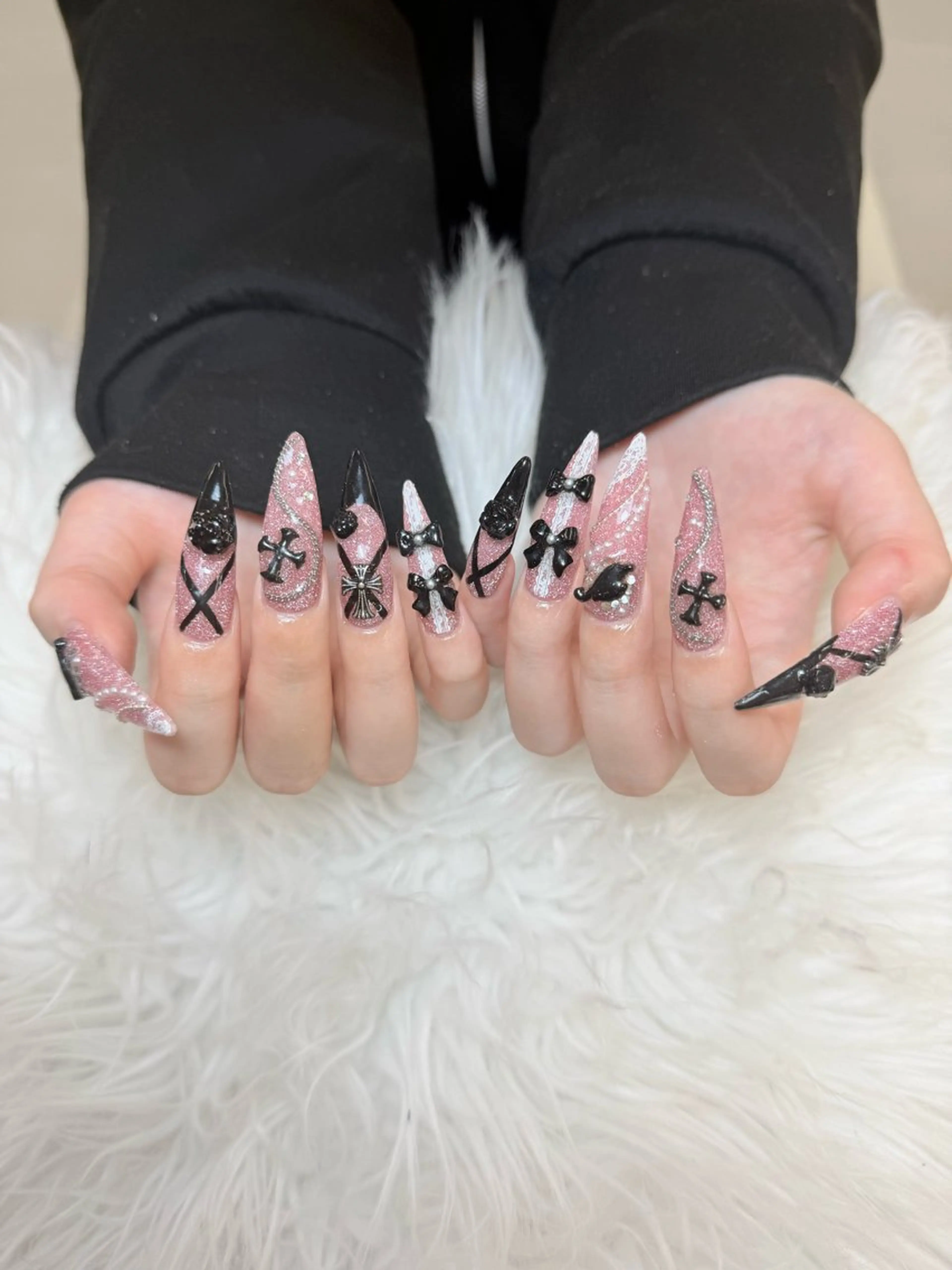 ネイル ハンドネイル ANH ゴテゴテネイルサロンのネイルデザイン