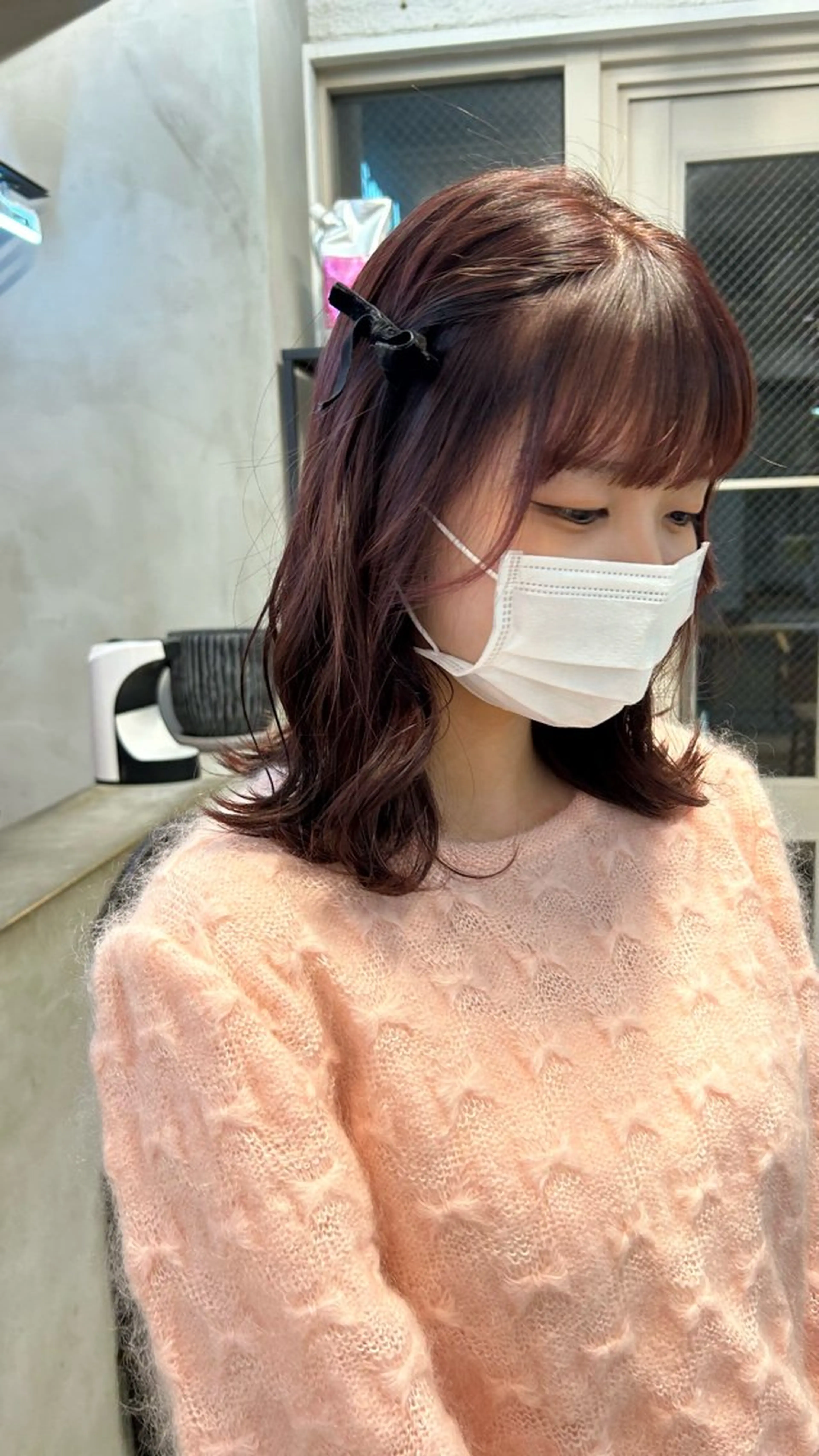 ミディアム カラー ヘアカラー じゅわっと暖色カラー 🍊Moemiのヘアスタイル