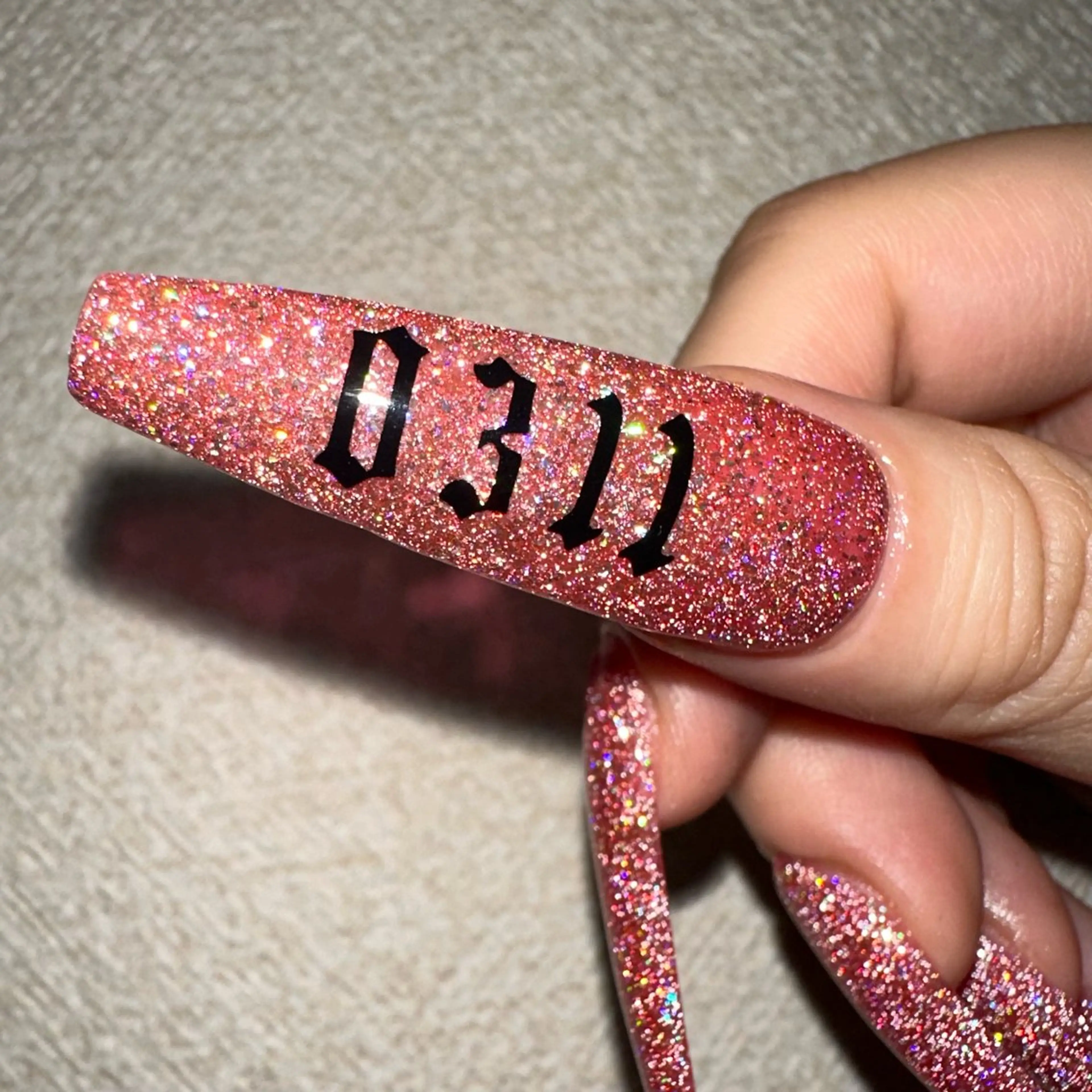 ロング ハンドネイル Nailist Amiのネイルデザイン