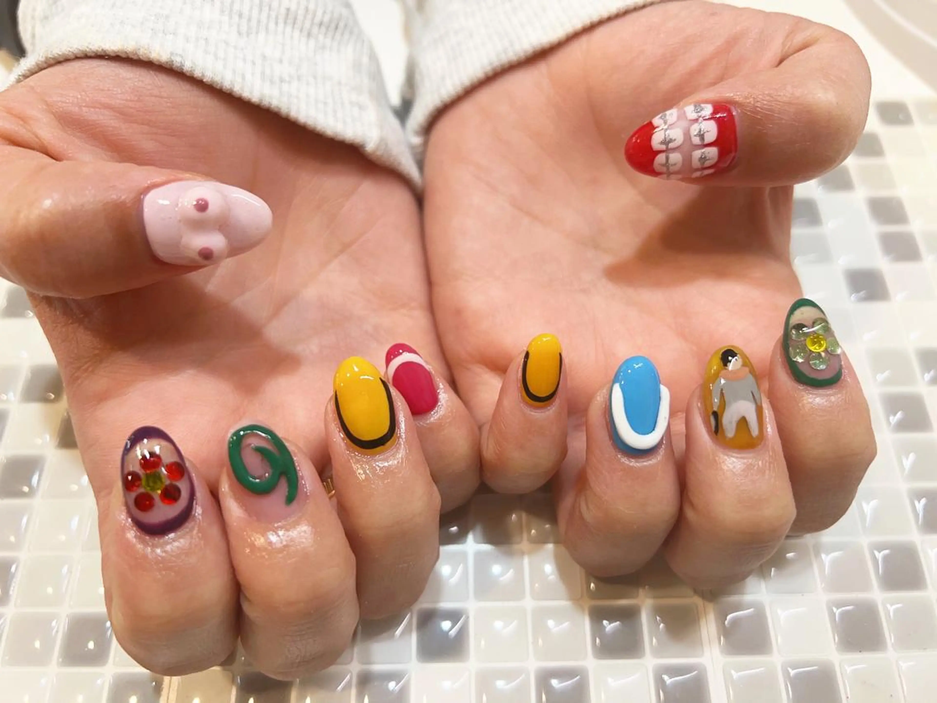 ネイル nailist yuiのネイルデザイン