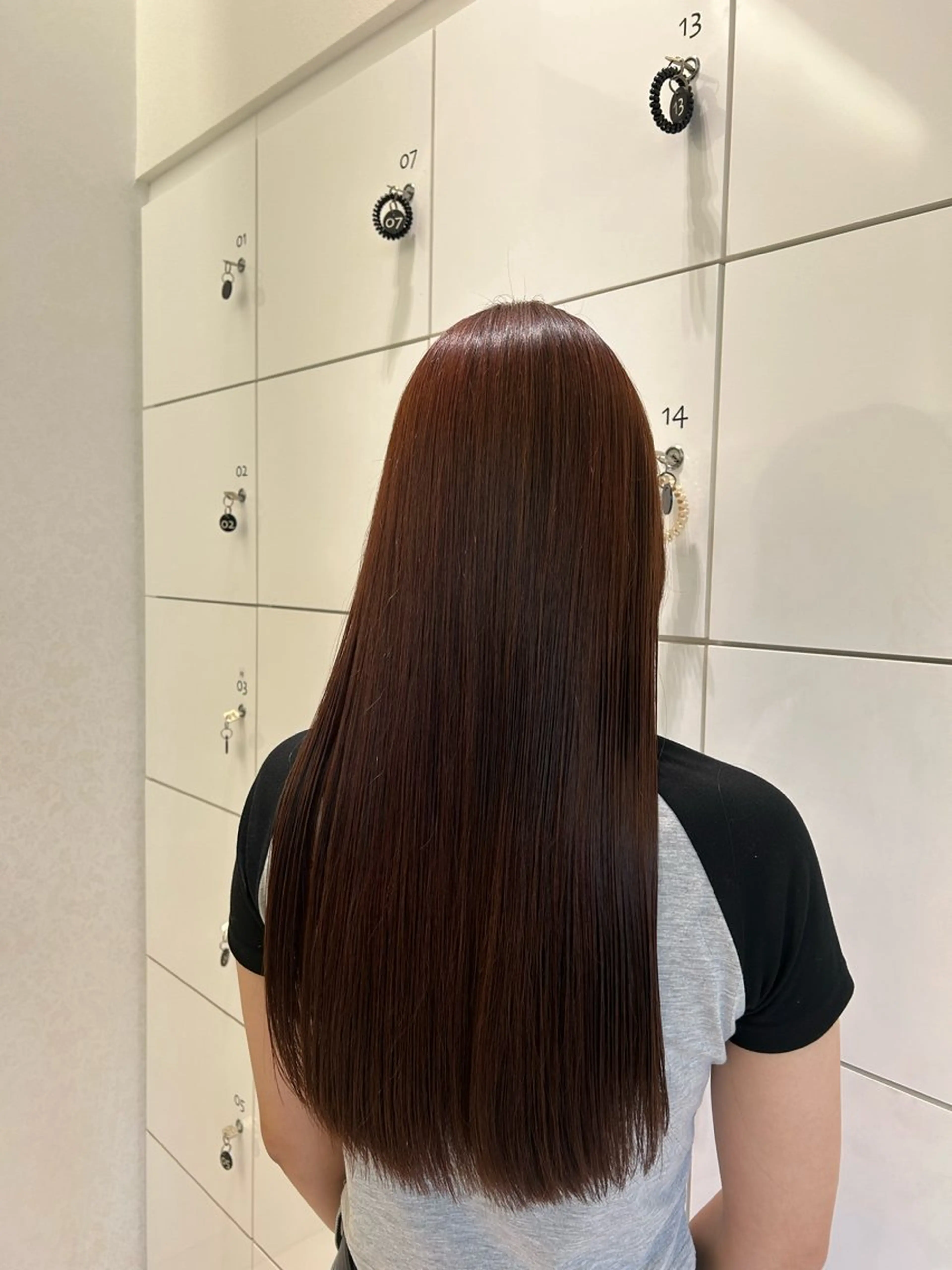 ロング ピンクブラウン Hotaru/梅田 /茶屋町のヘアスタイル