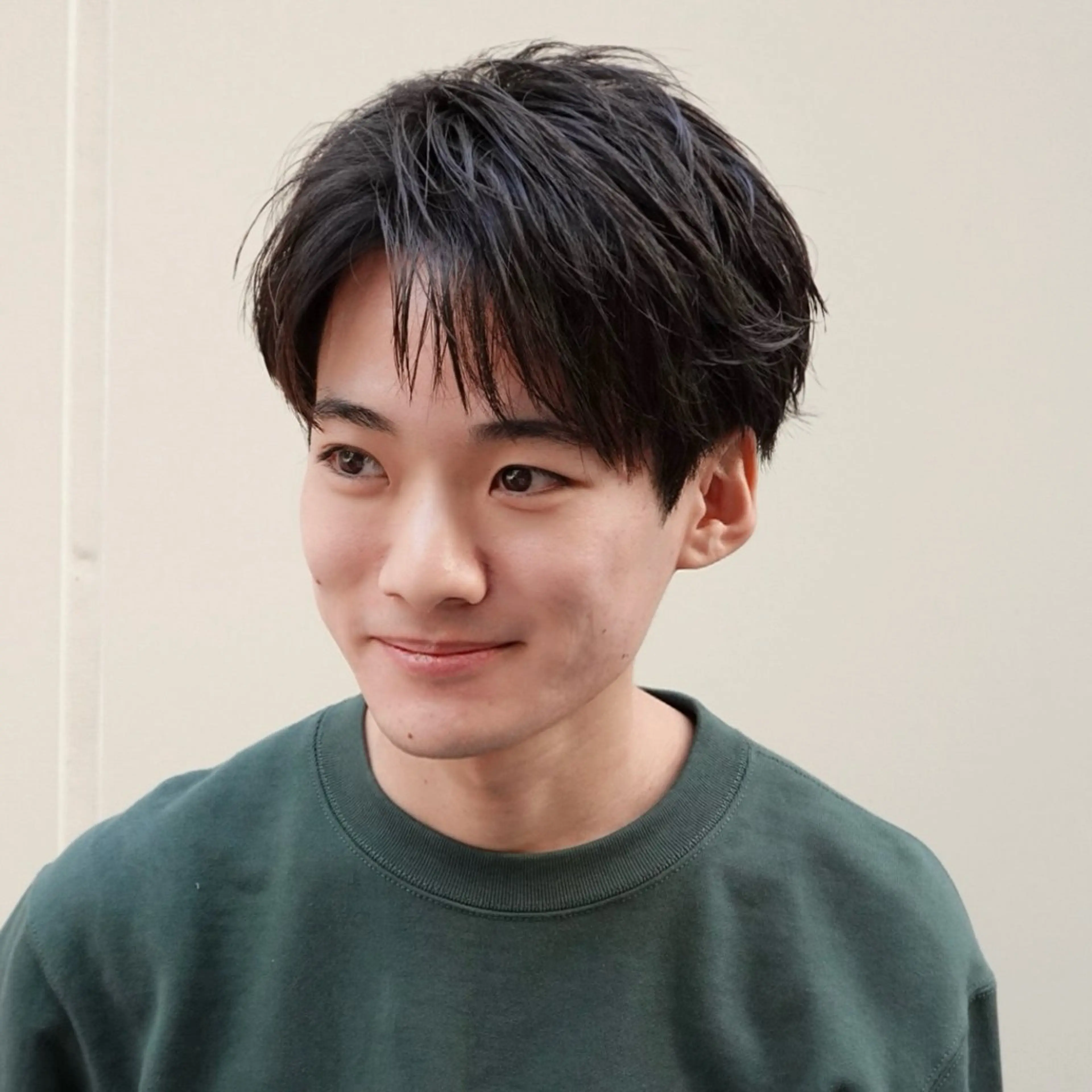 パーマ メンズ メンズ韓国風 メンズパーマ カット パーマ 渋谷メンズ特化 佐橋世奈のヘアスタイル