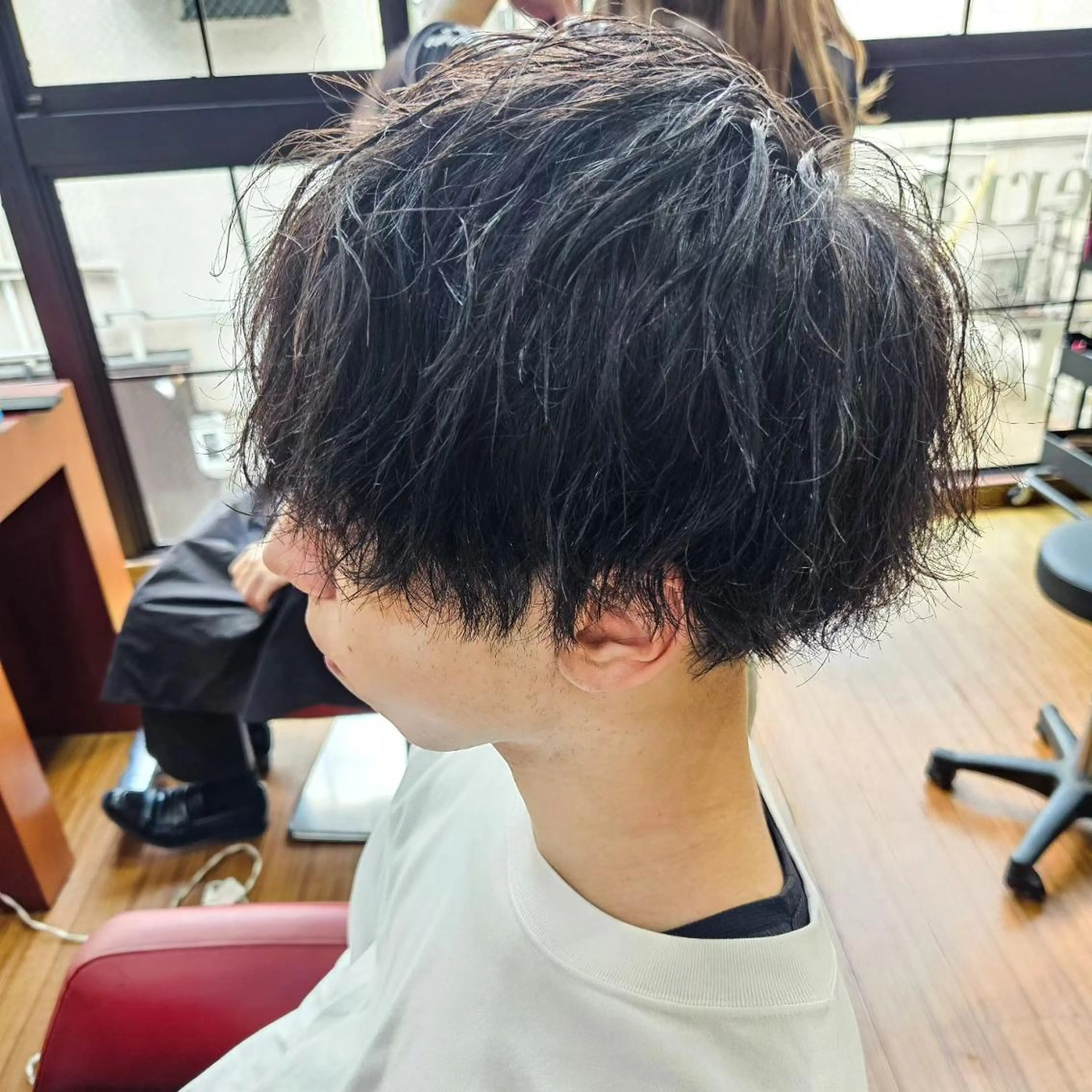 メンズ メンズパーマ カット パーマ 特殊パーマ 片山恭兵のヘアスタイル