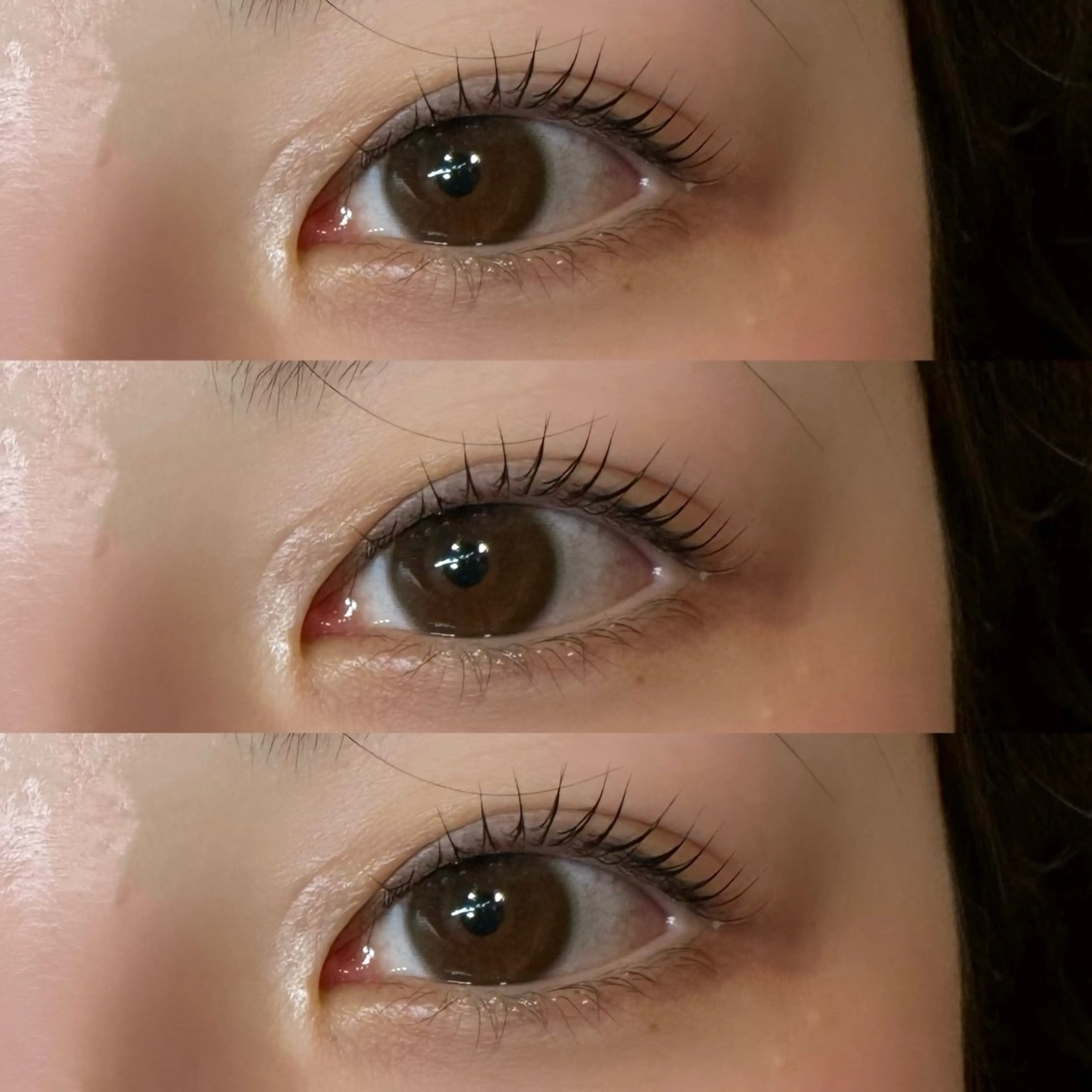 マツエク・マツパ パリジェンヌラッシュリフト まつげパーマ 一重×まつ毛パーマ nya-meluxe 杵渕彩希のマツエク・マツパデザイン