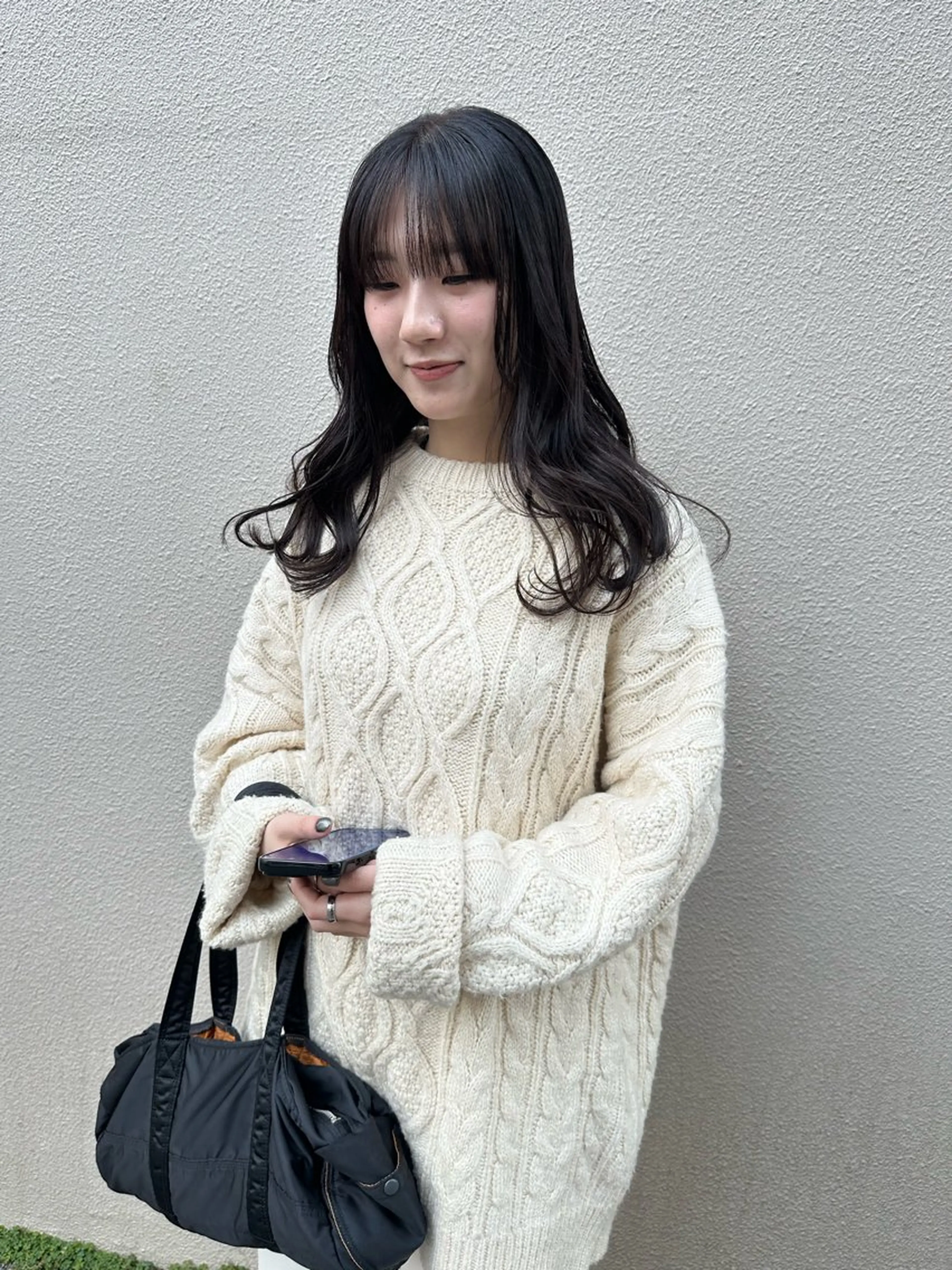 セミロング Manaka🟤 今泉　Musiiikのヘアスタイル