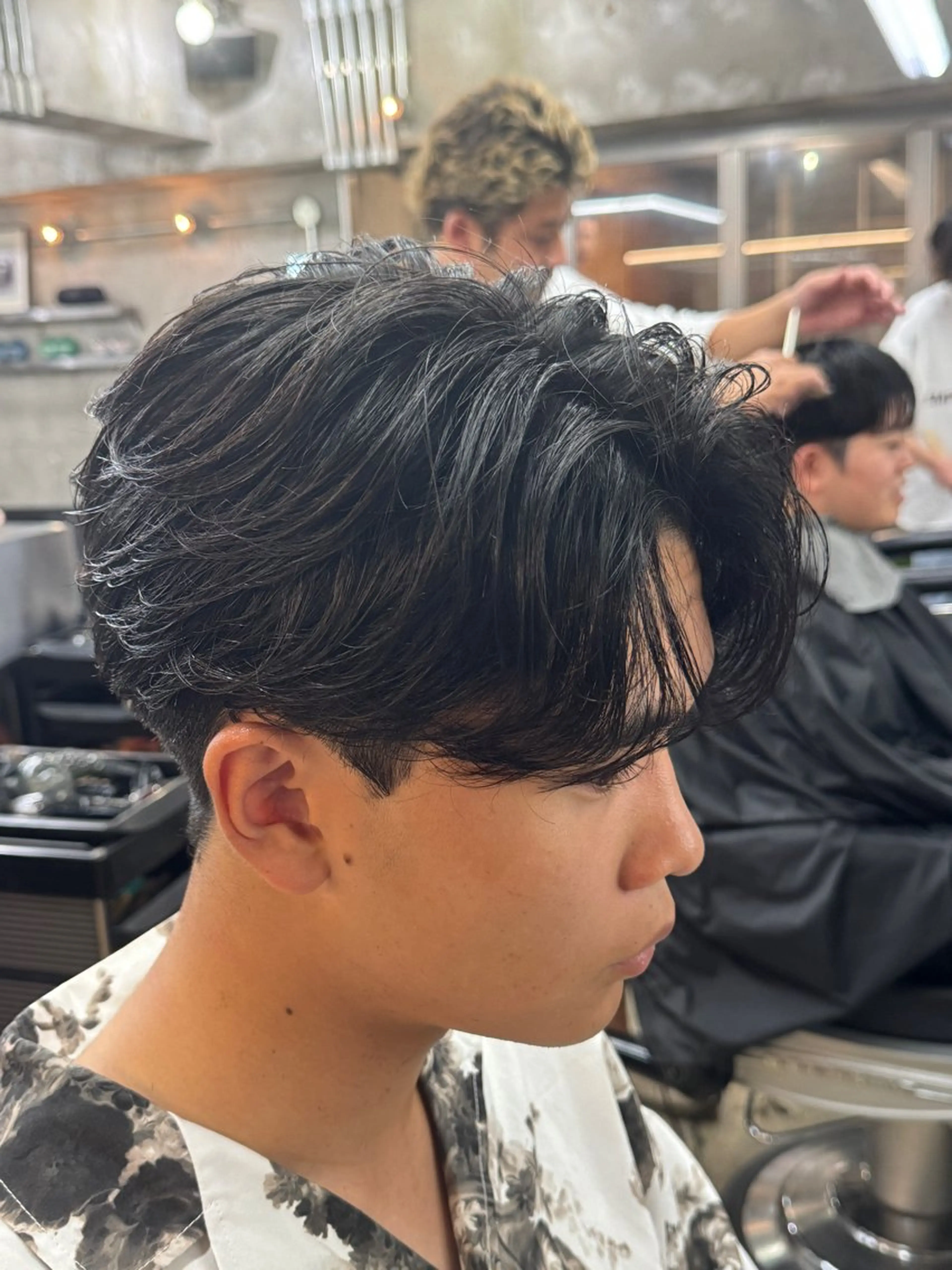 ショート カラー パーマ ヘアアレンジ メンズ メンズ特化酒井翔太 /メンズカット/名駅のヘアスタイル