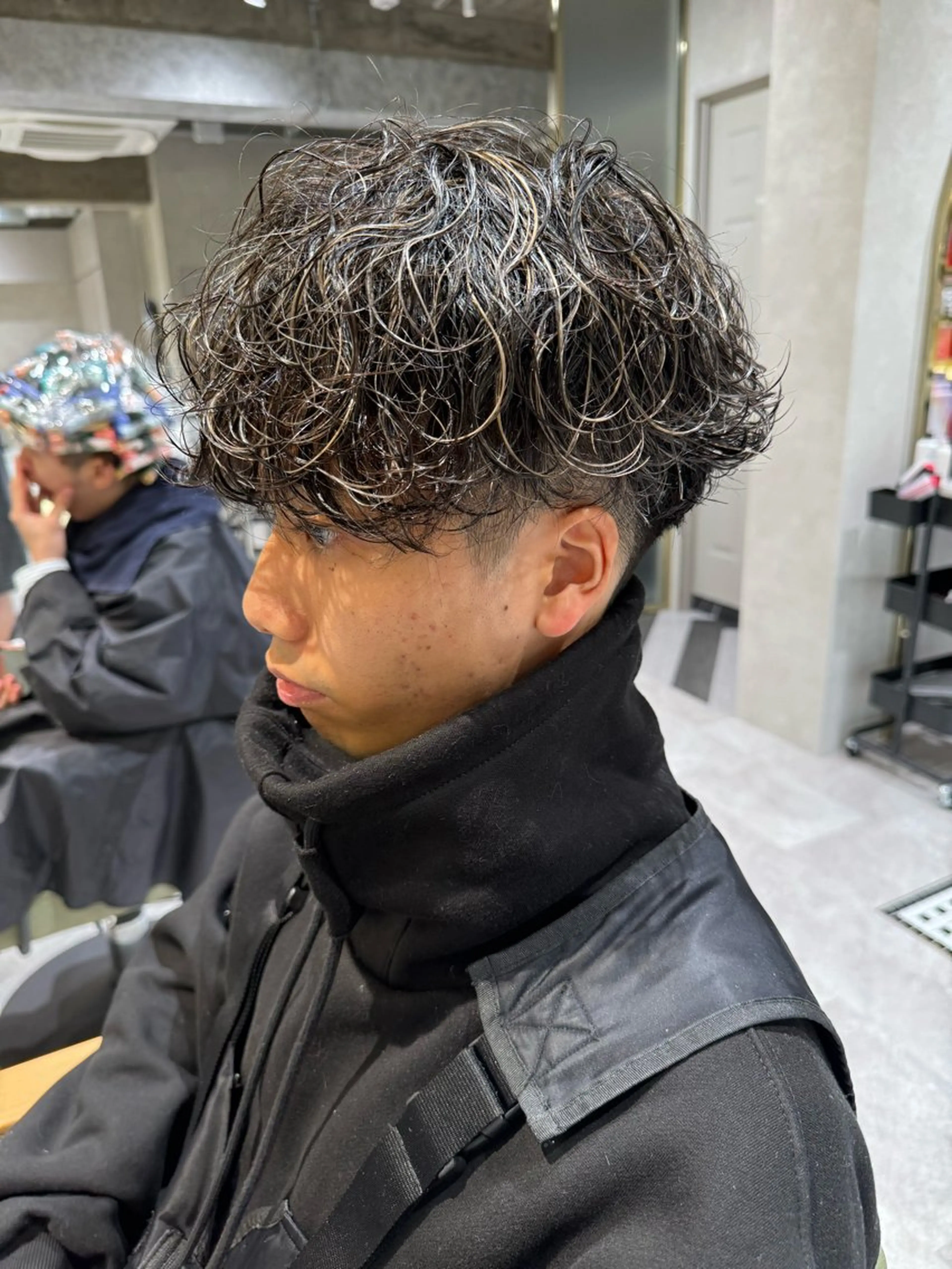 パーマ メンズ 新宿【メンズパーマ】 塩澤太一のヘアスタイル