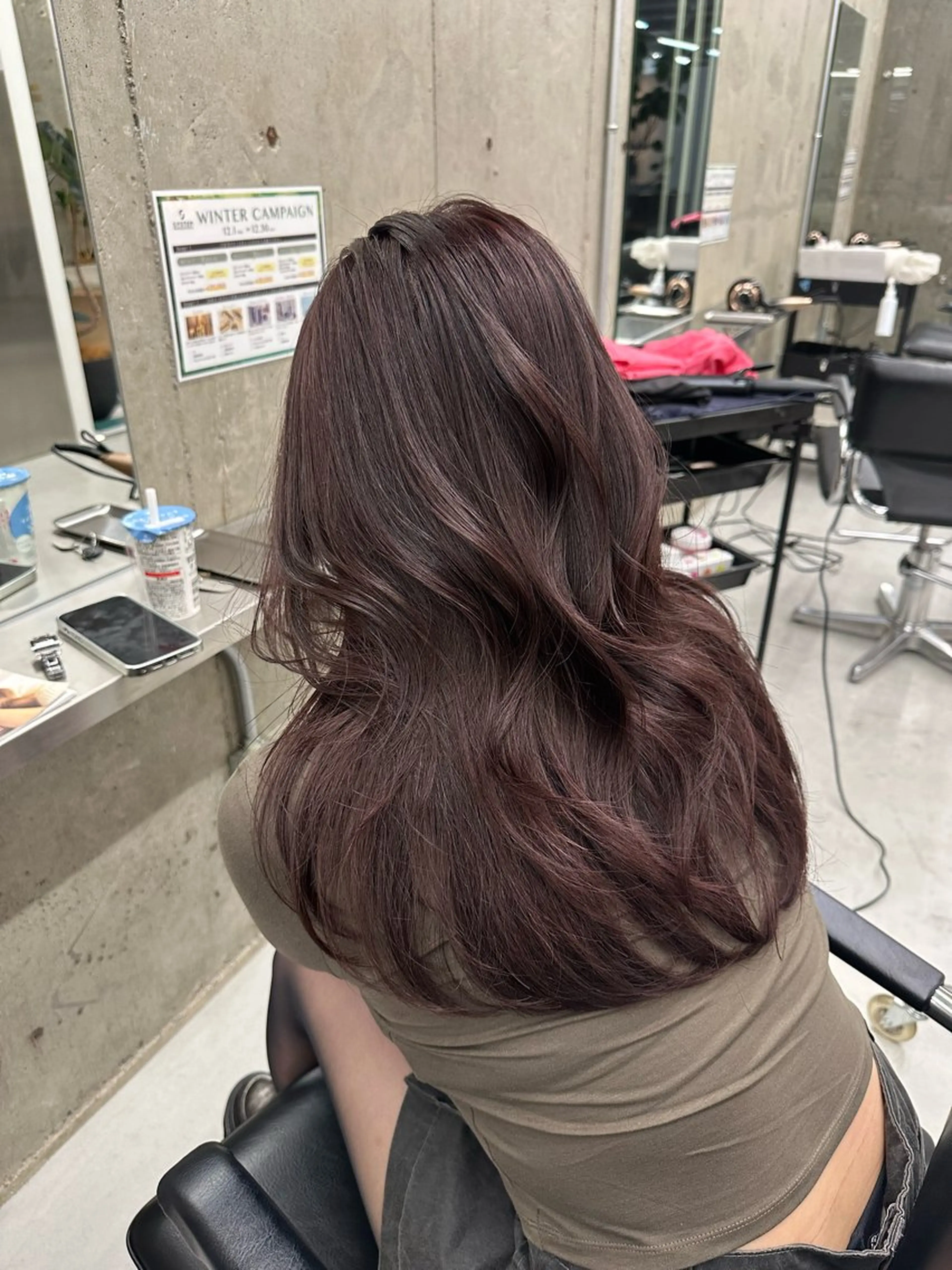 ロング カラー ボブ/艶髪/栄/ 名古屋/COCOのヘアスタイル