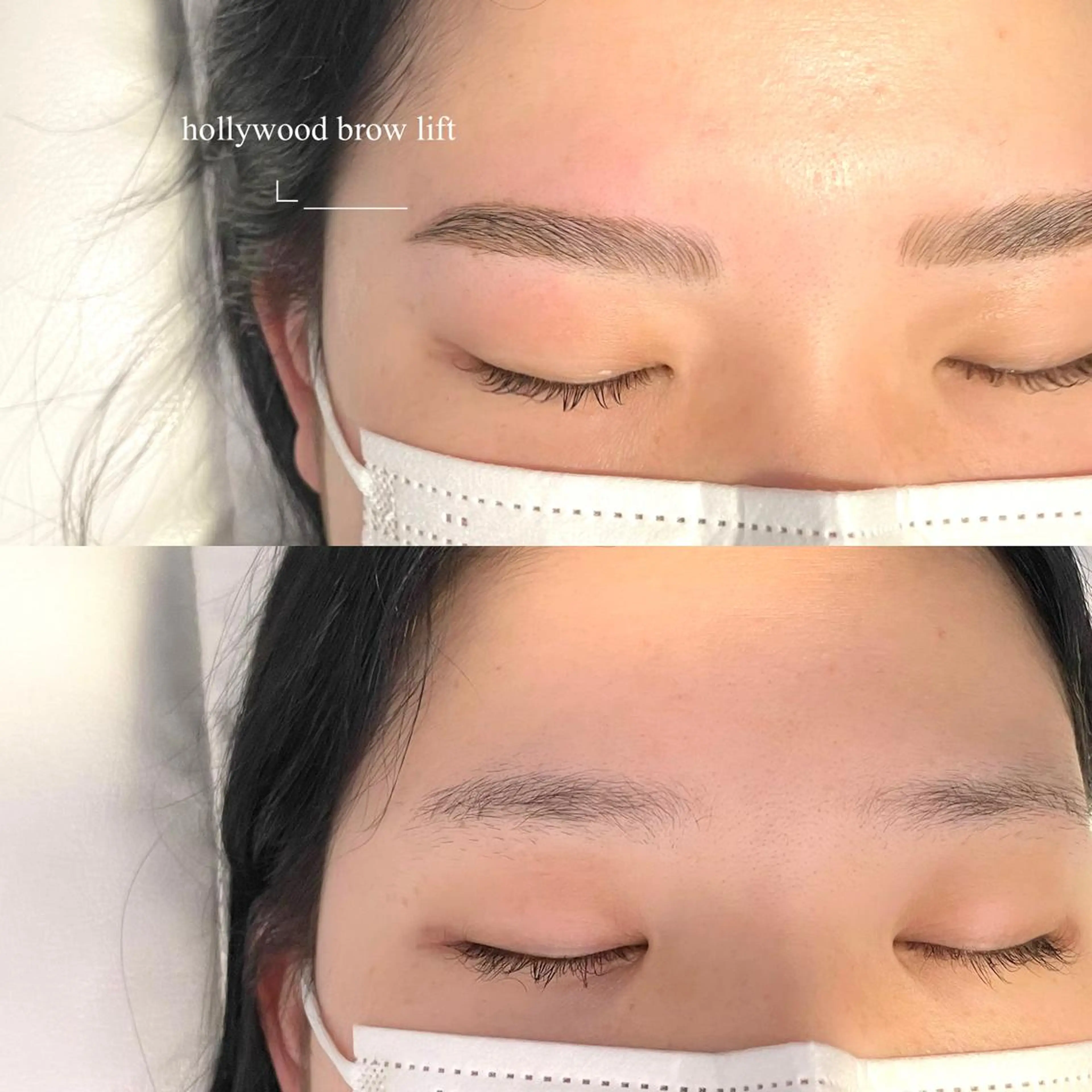 アイブロウ ハリウッドブロウリフト 吉祥寺kasumi 🌛eye/browのマツエク・マツパデザイン