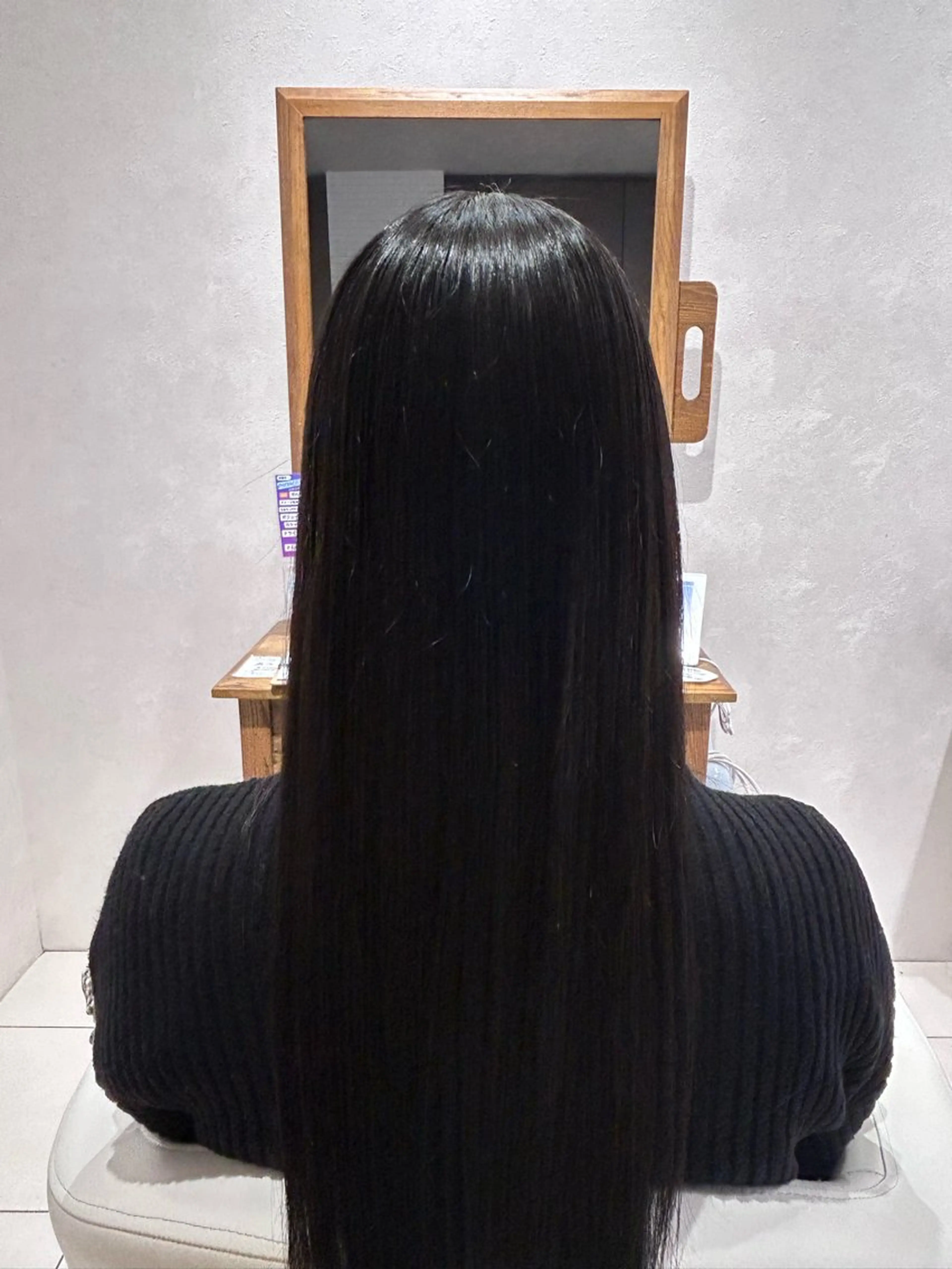 カラー 小澤 瑶のヘアスタイル