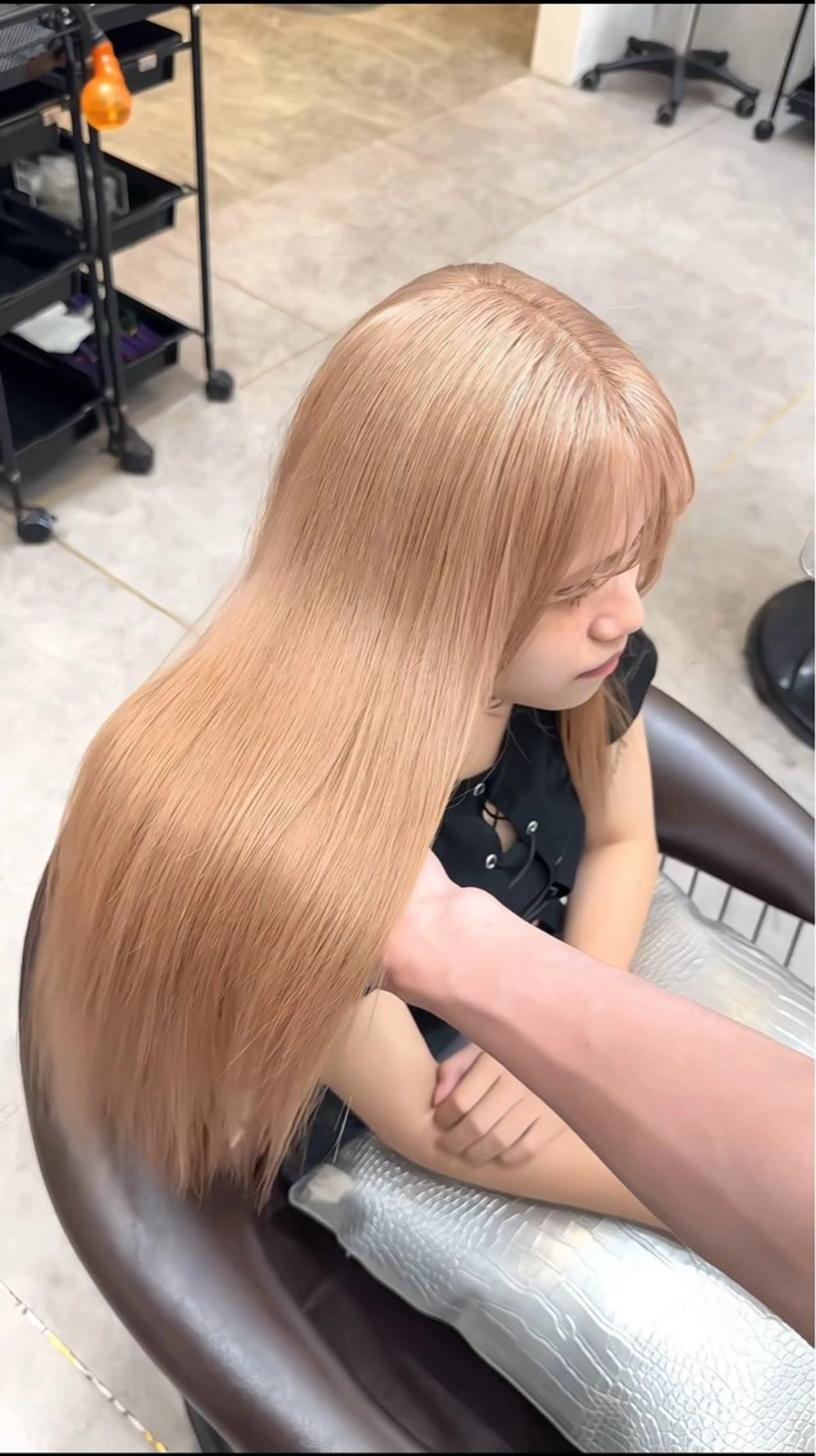 ロング ロング トリートメント ヘアカラー 💎kyohei／ 透明感カラー💎のヘアスタイル