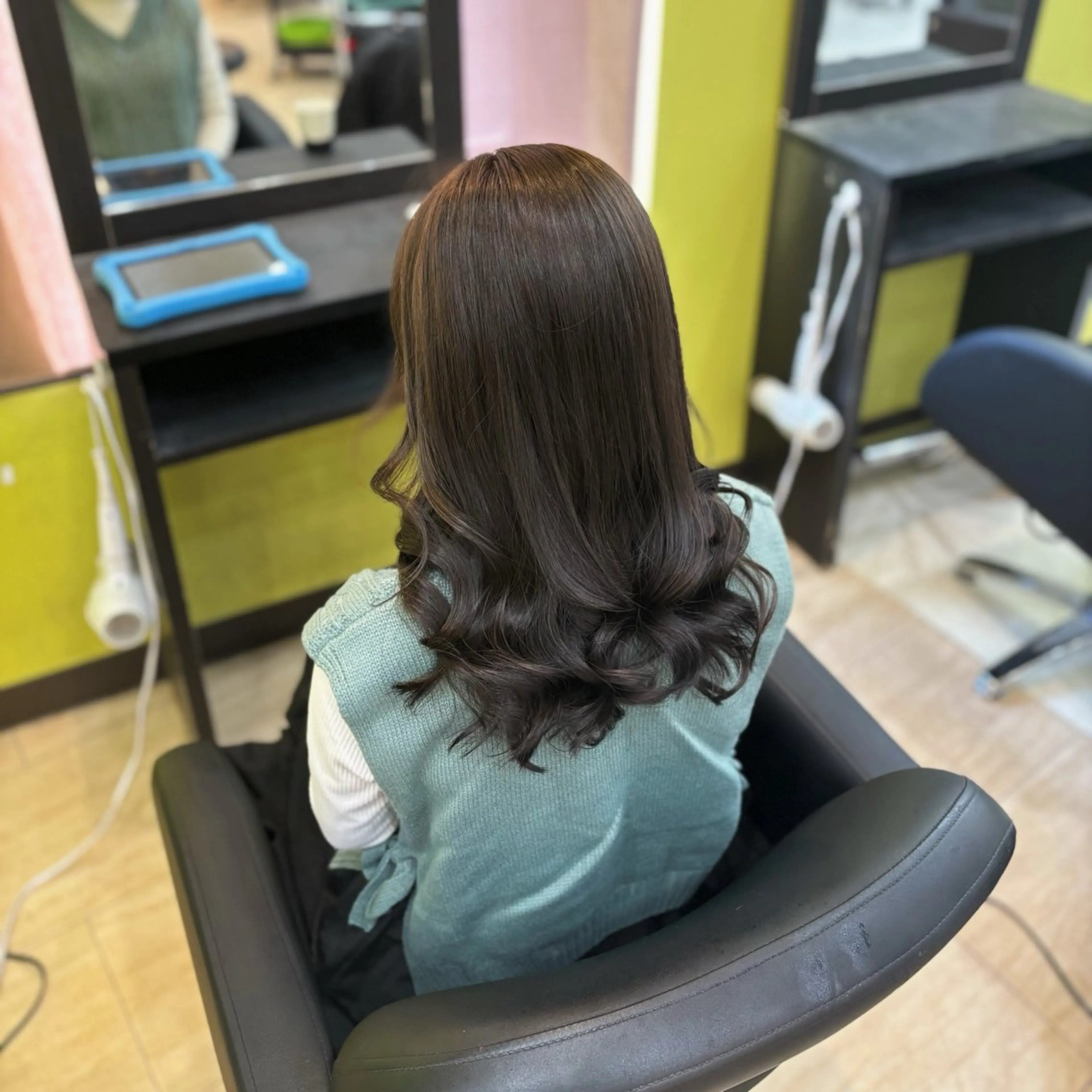 ミディアム カラー カット ヘアカラー トリートメント MIRAN stylistのヘアスタイル