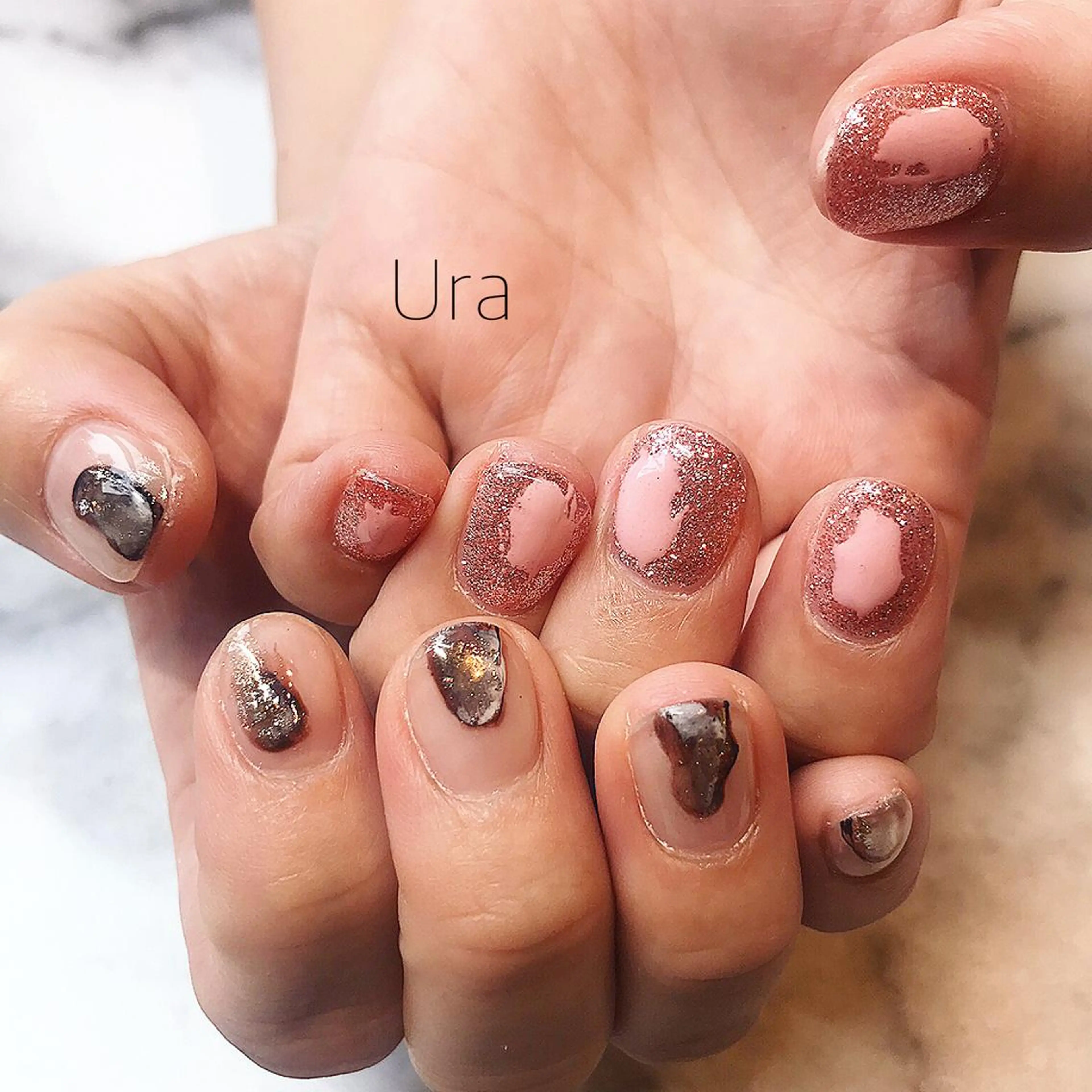ネイル ハンドネイル UrakoNail 《nail》のネイルデザイン
