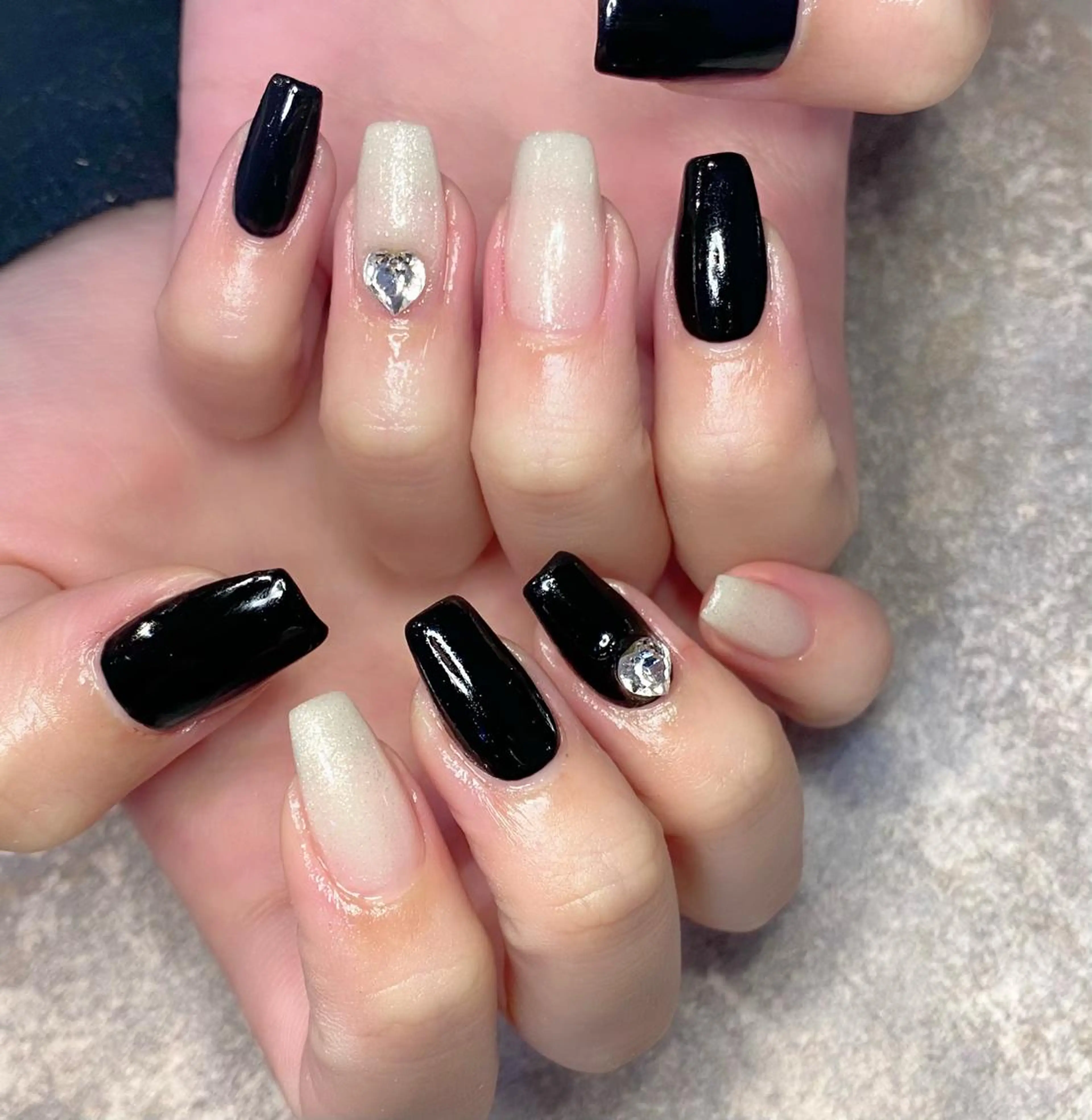 ネイル ハート Lino+ ネイル&よもぎ蒸しのネイルデザイン