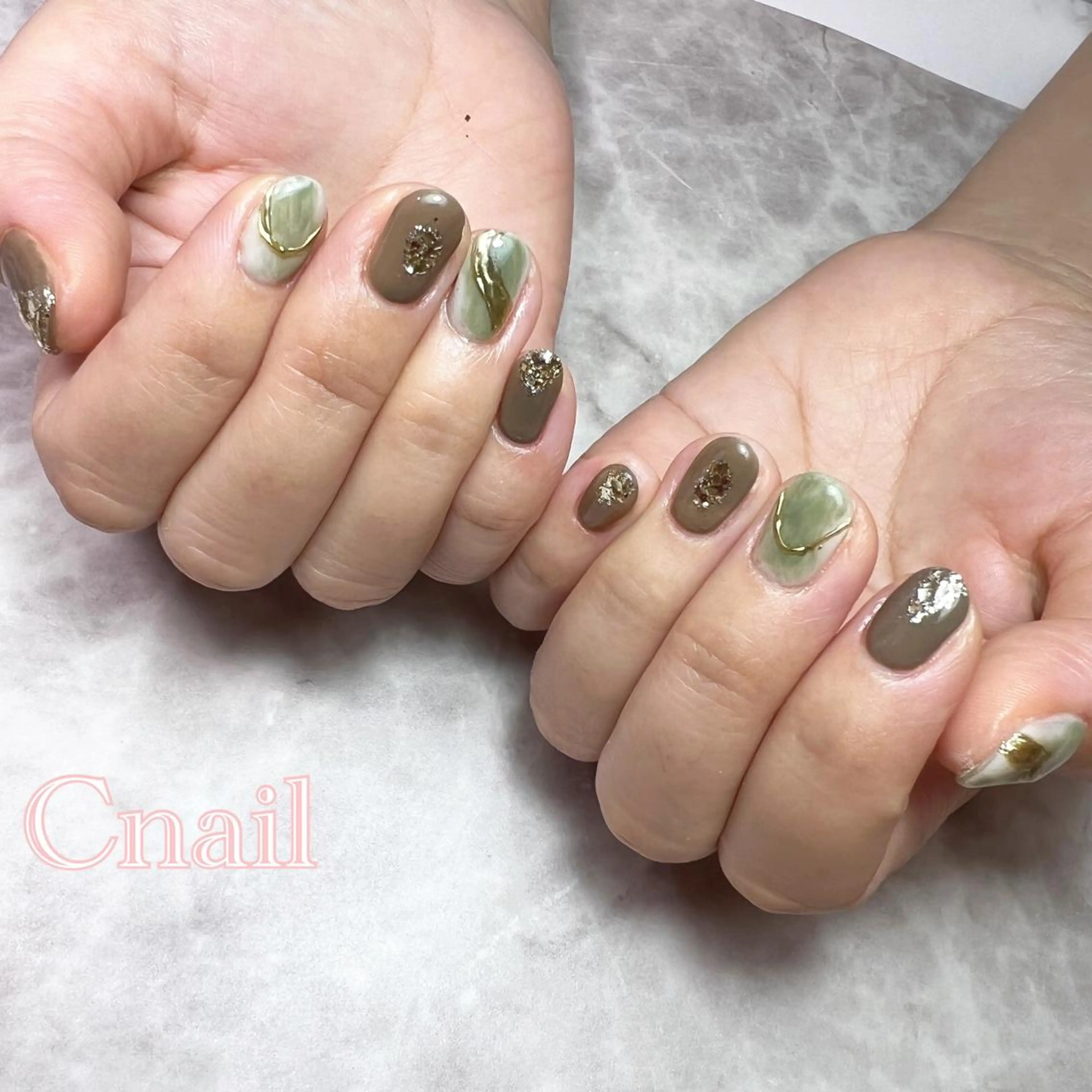 ネイル ニュアンスネイル C's coffretのネイルデザイン