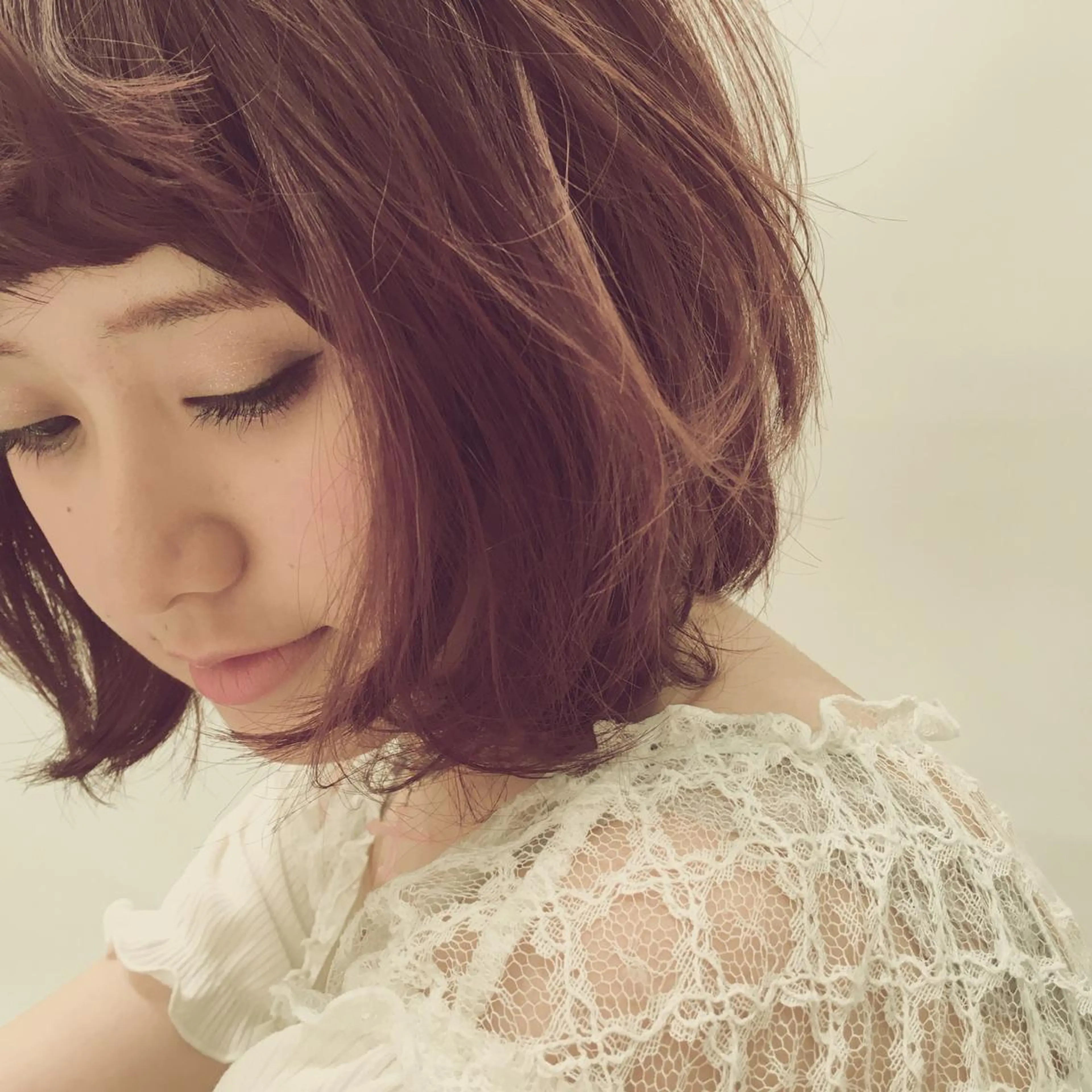 ミディアム カラー ママ美容師🙆‍♀️ yukaのヘアスタイル