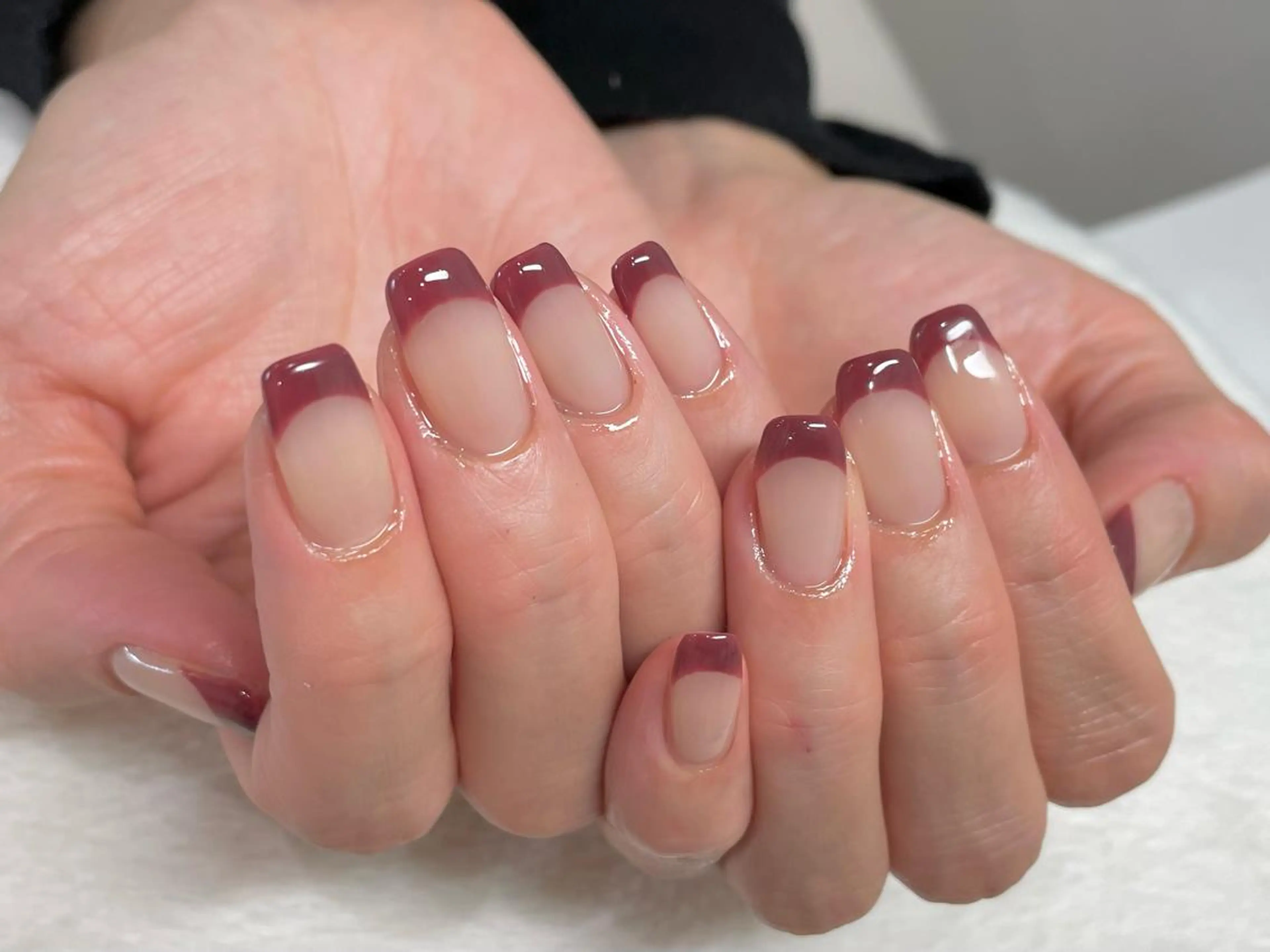 ネイル フレンチネイル riri-nail Rie Endoのネイルデザイン