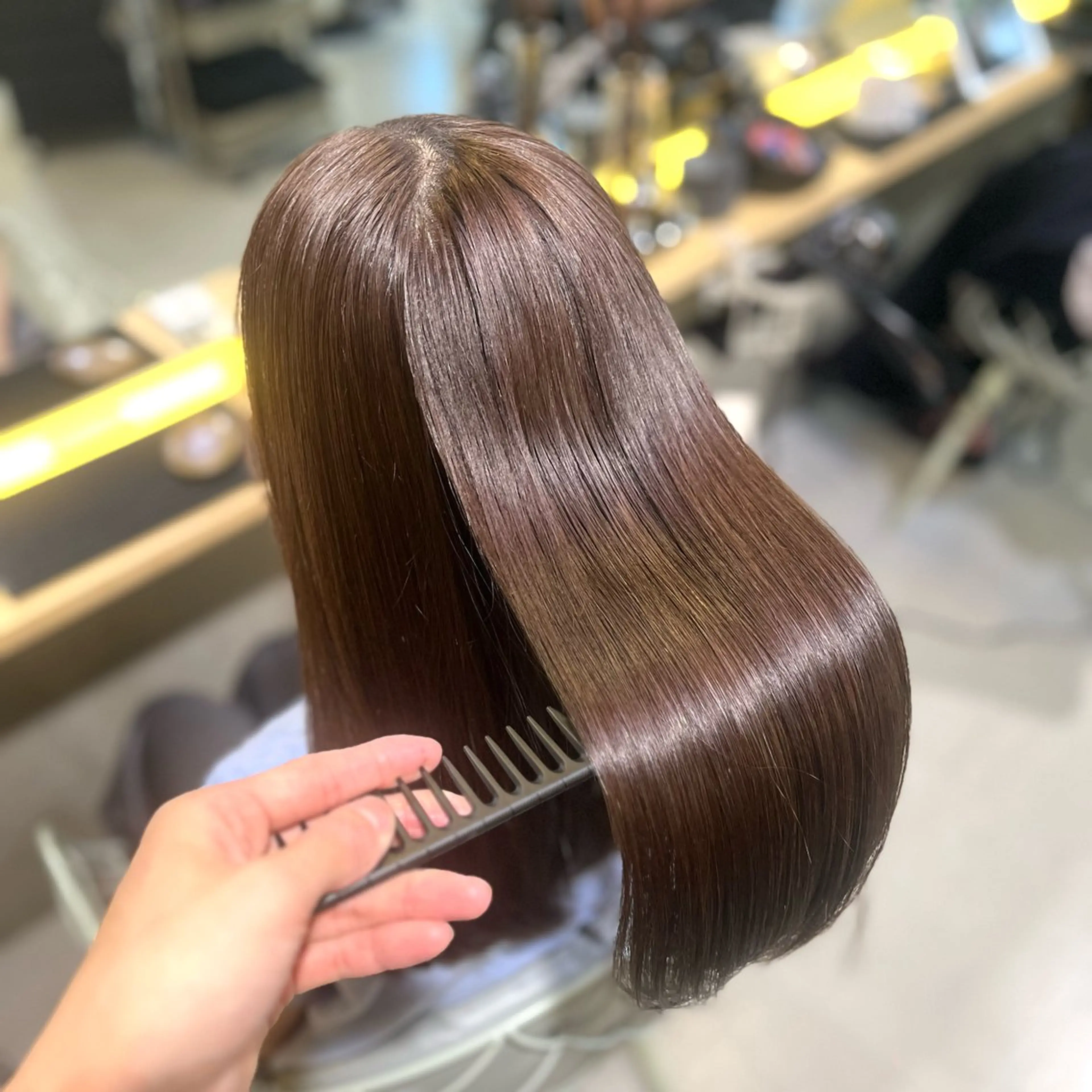 ロング カラー 髪質改善 トリートメント 髪質改善/ケアカラー /梅田✨ RIKUのヘアスタイル