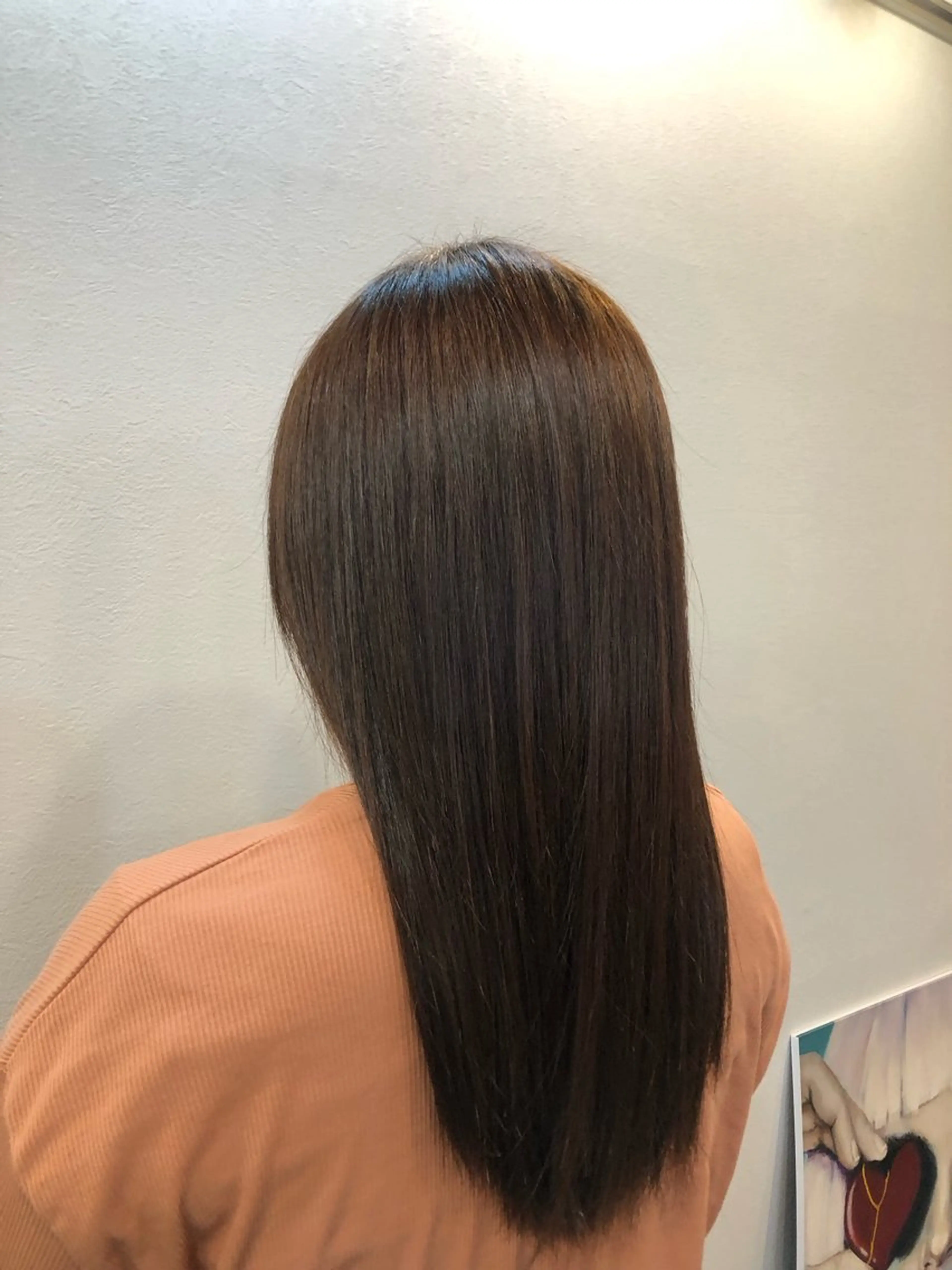 ロング カラー accorto 小林諭侑のヘアスタイル