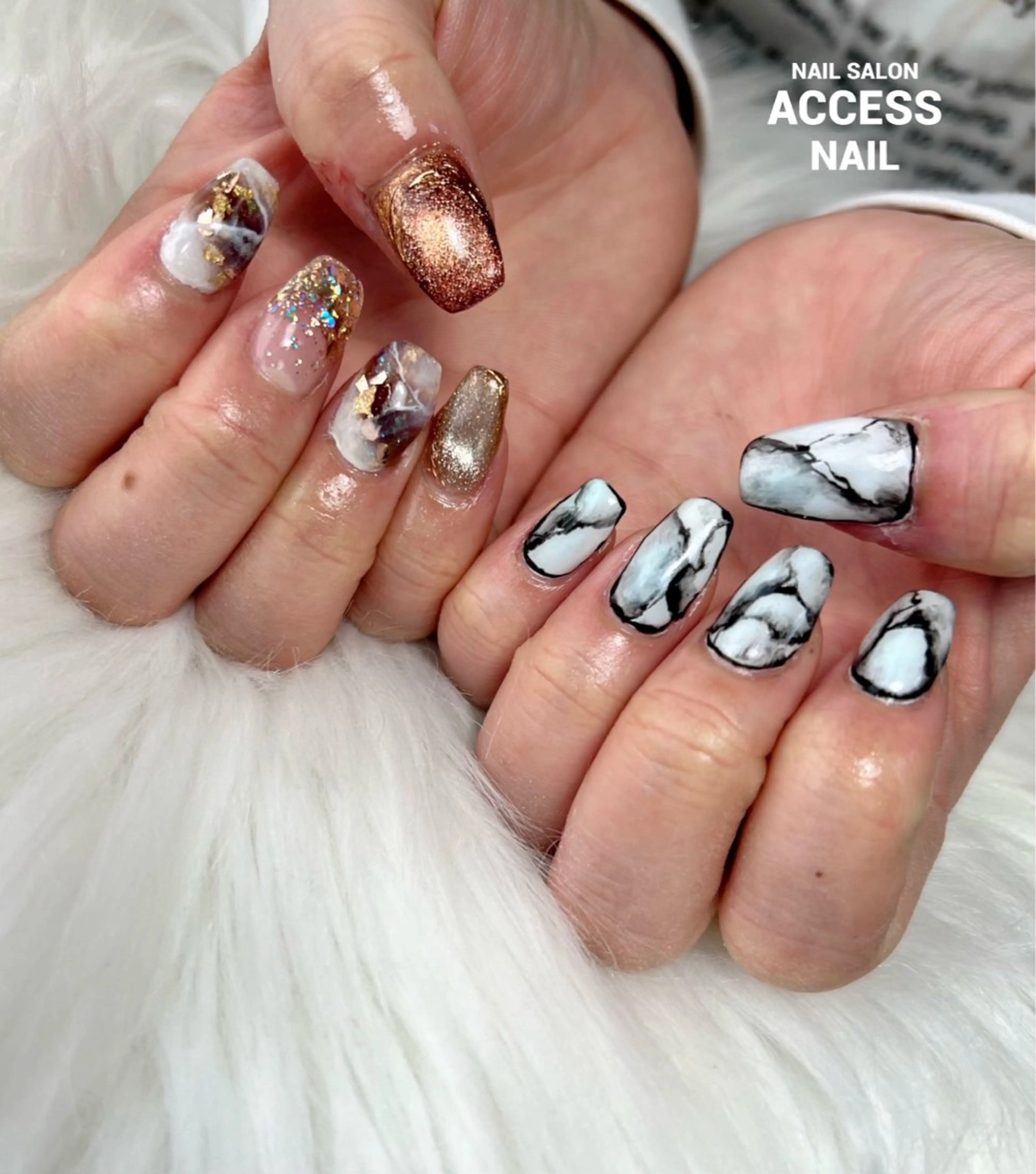 ネイル access nailのネイルデザイン