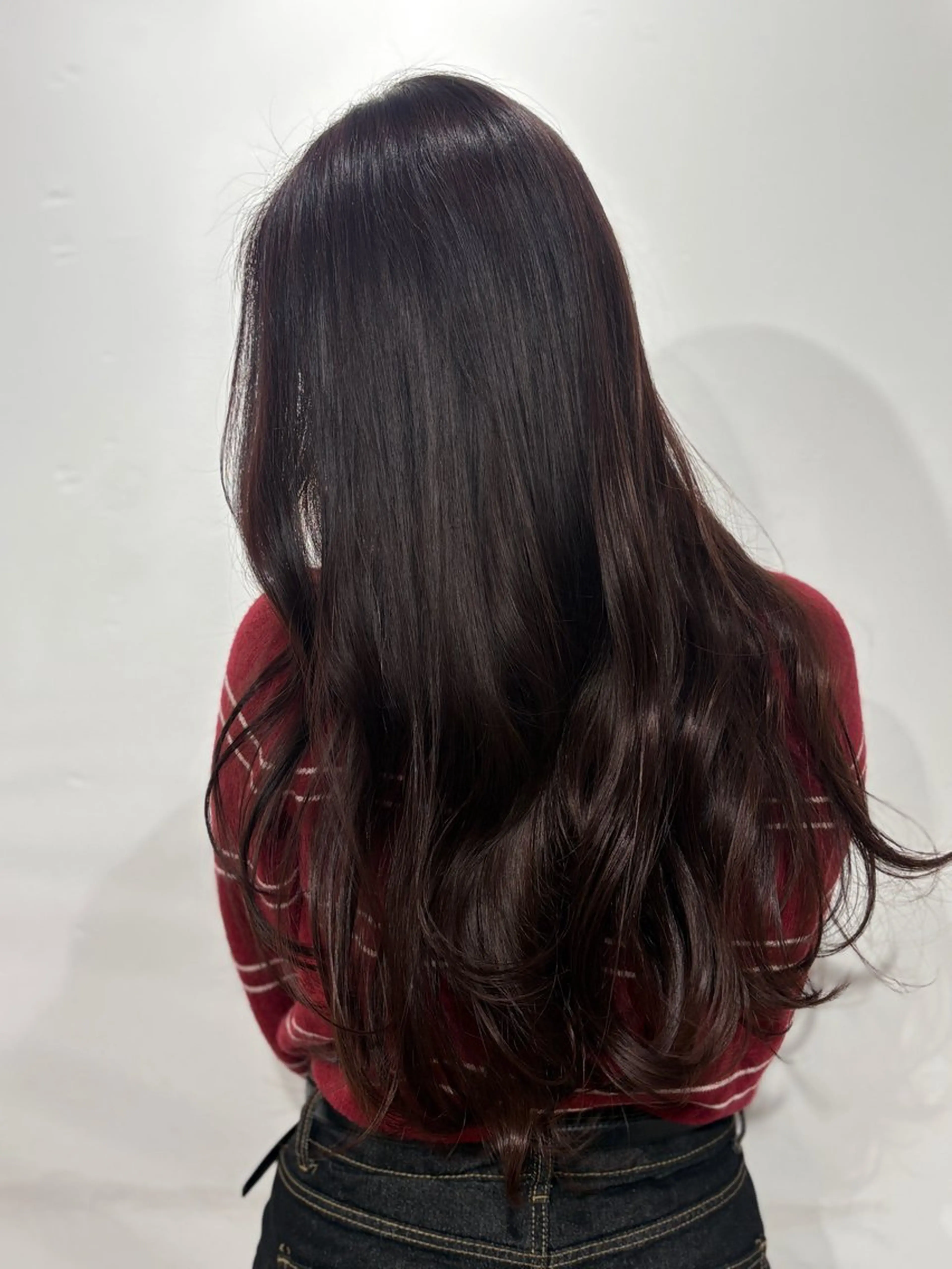 カラー カシス ピンクカラー 京都駅/透明感カラー 🖤sakiのヘアスタイル