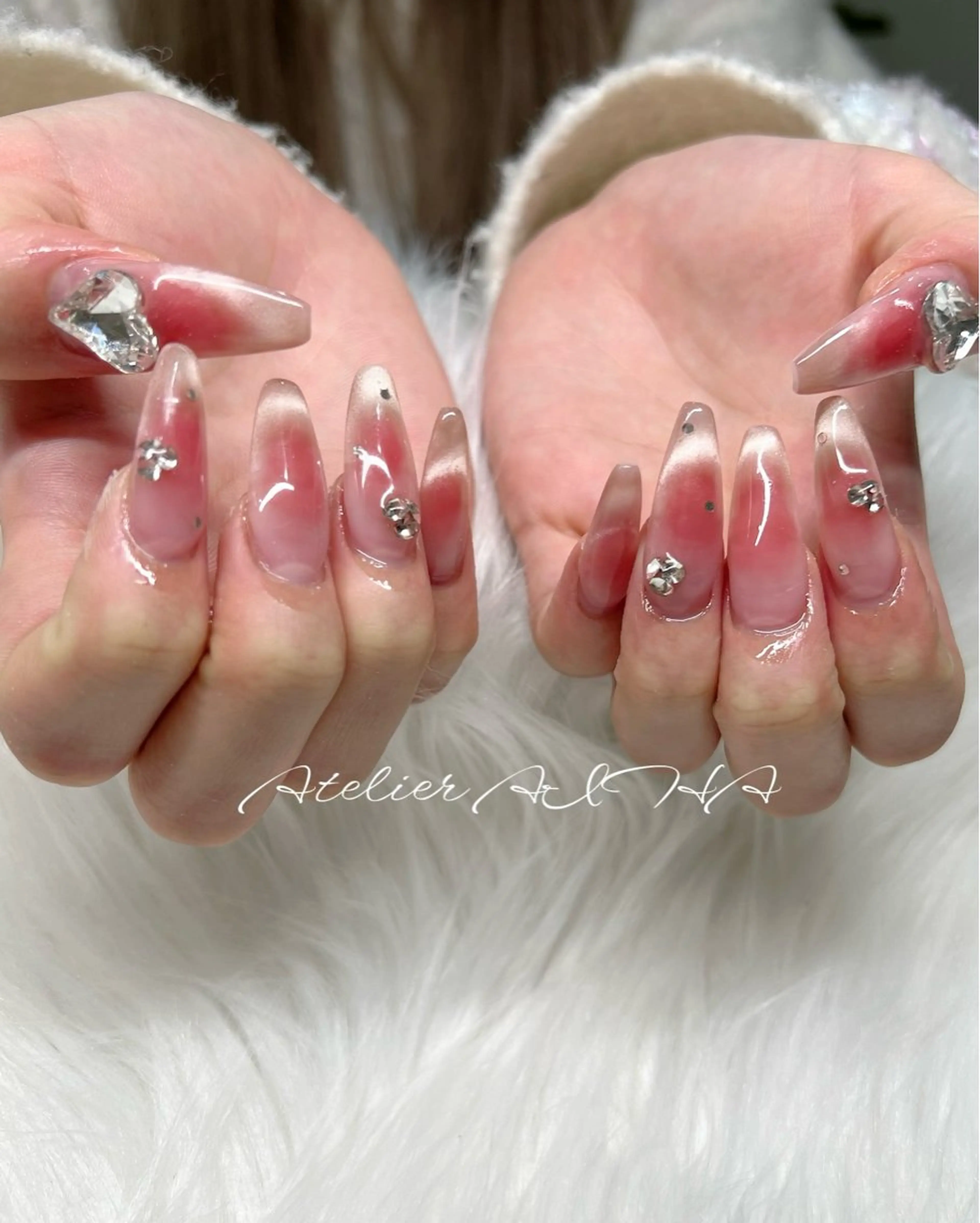 ロング アトリエAIHA★ フィルイン推奨サロンのネイルデザイン