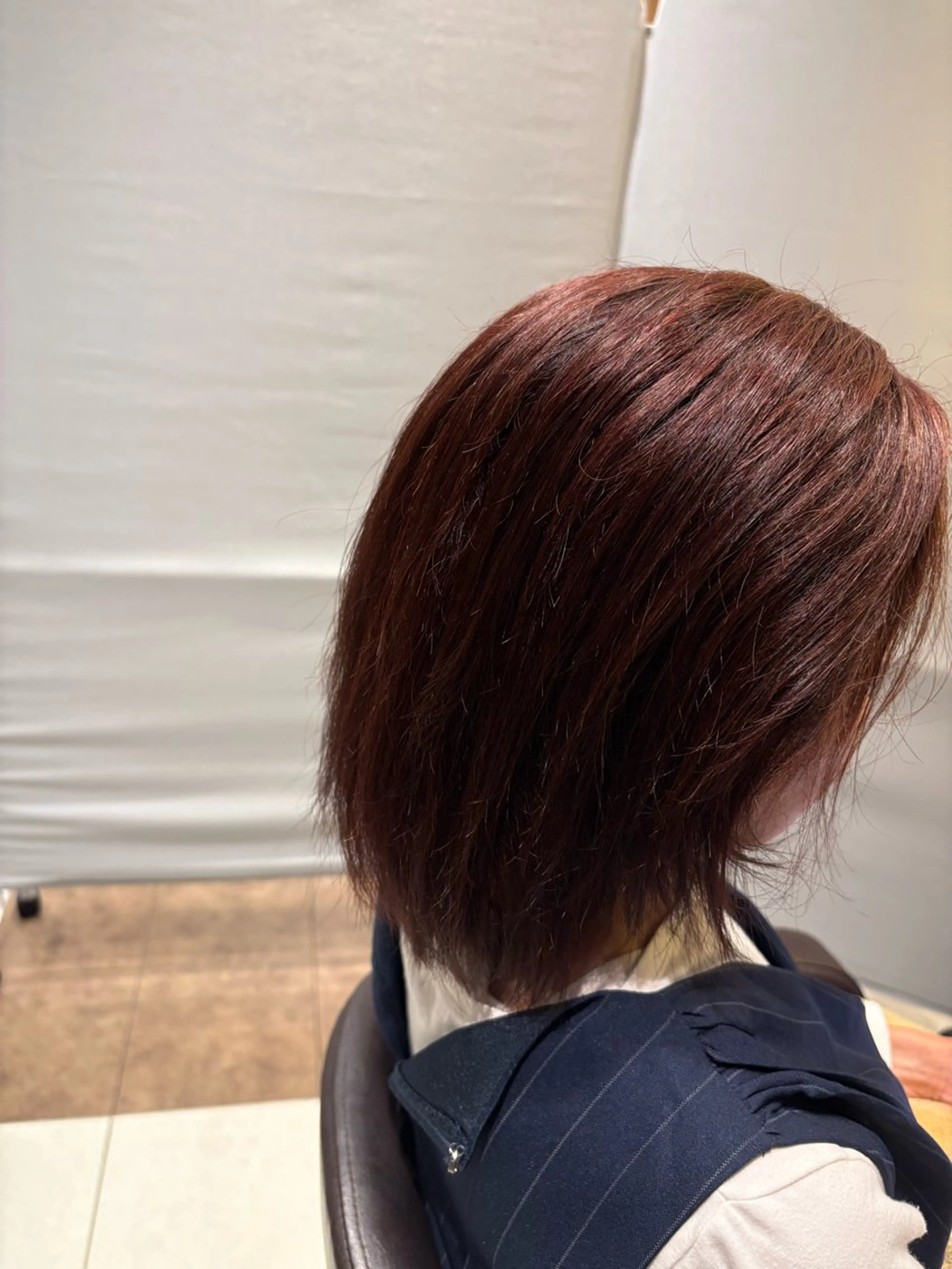 カラー 森田 玲央のヘアスタイル