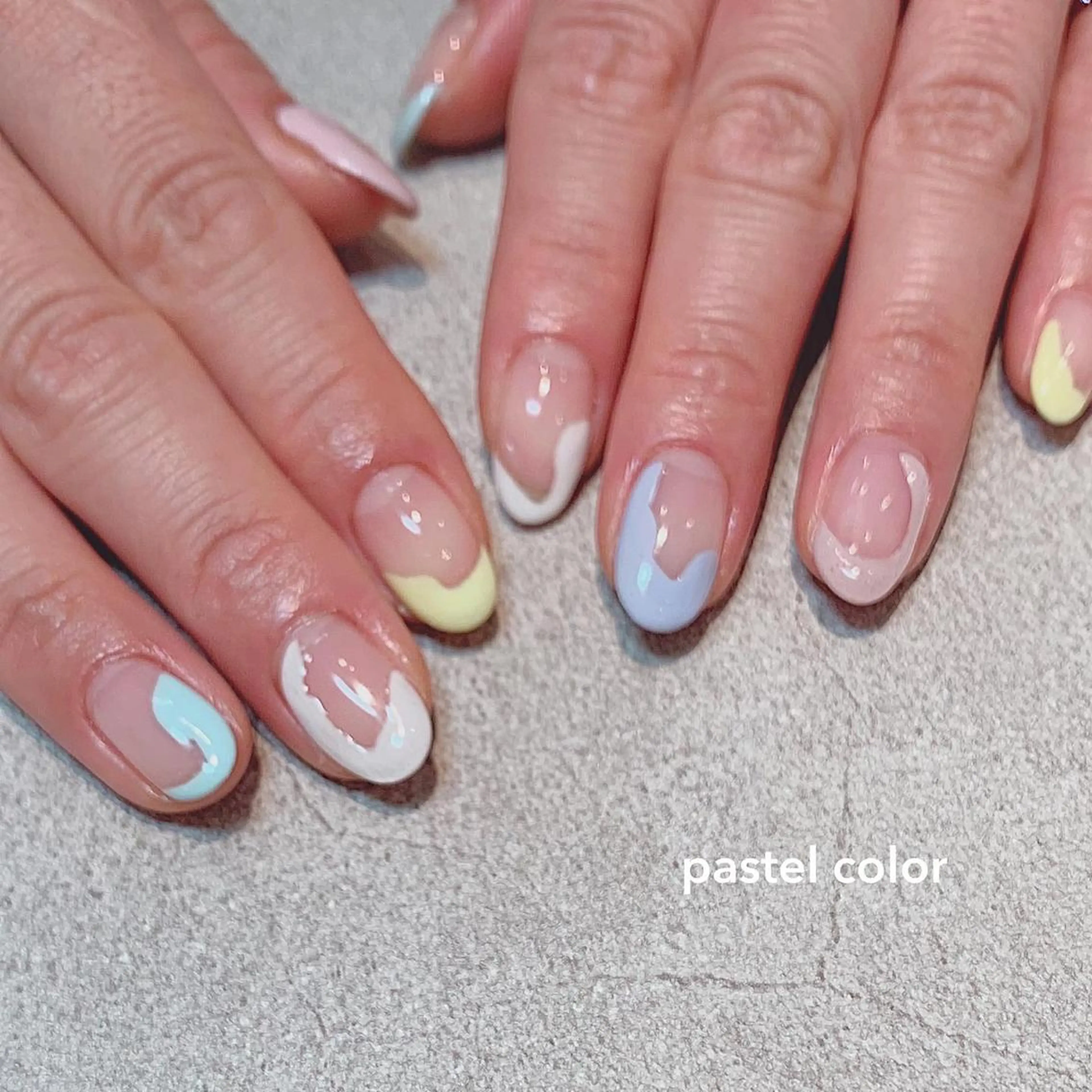 ネイル ハンドネイル もとまつ さちこのネイルデザイン