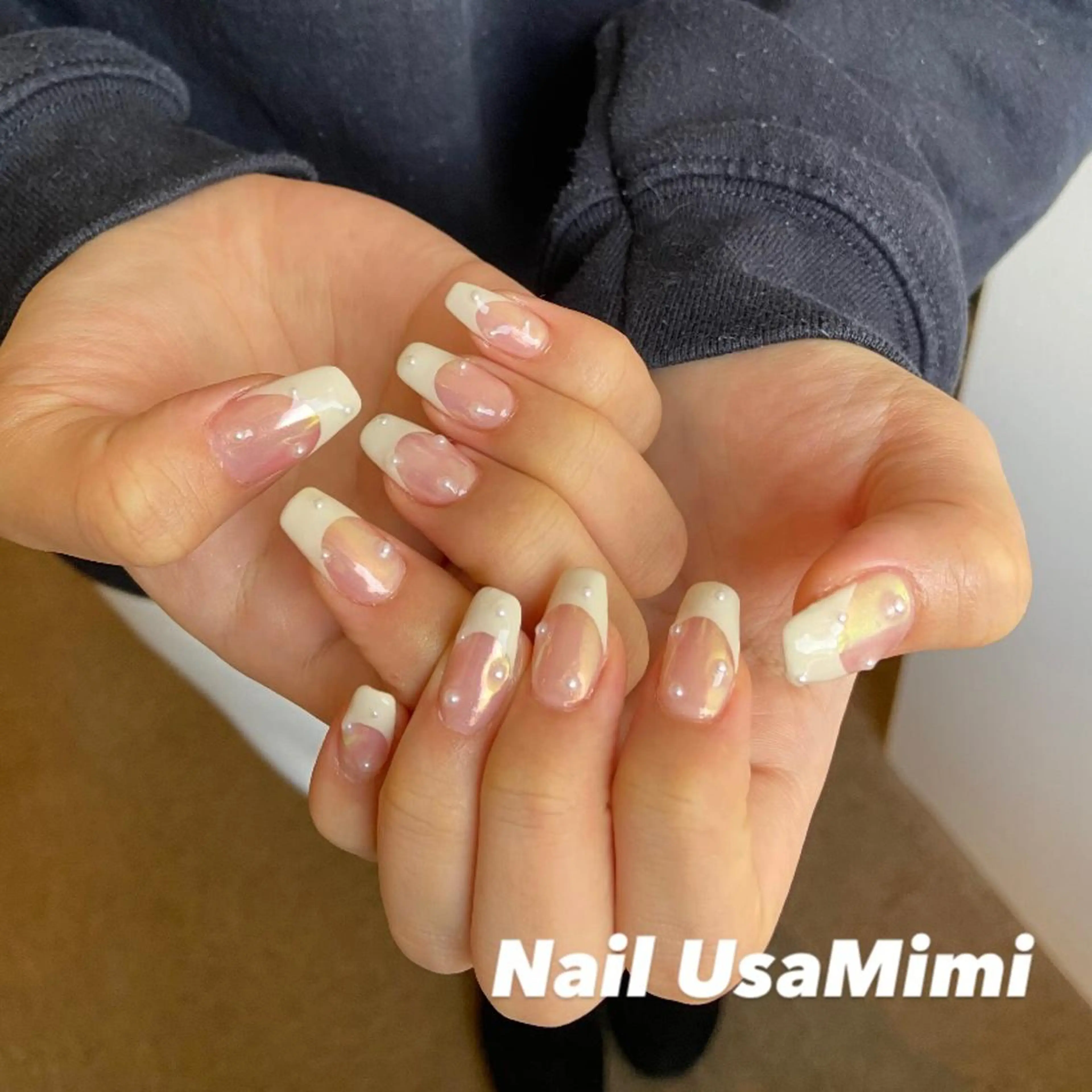 ネイル フットネイル ジェルネイル マグネットネイル 持ち込み ニュアンスネイル 本町ネイルNail UsaMimiのネイルデザイン