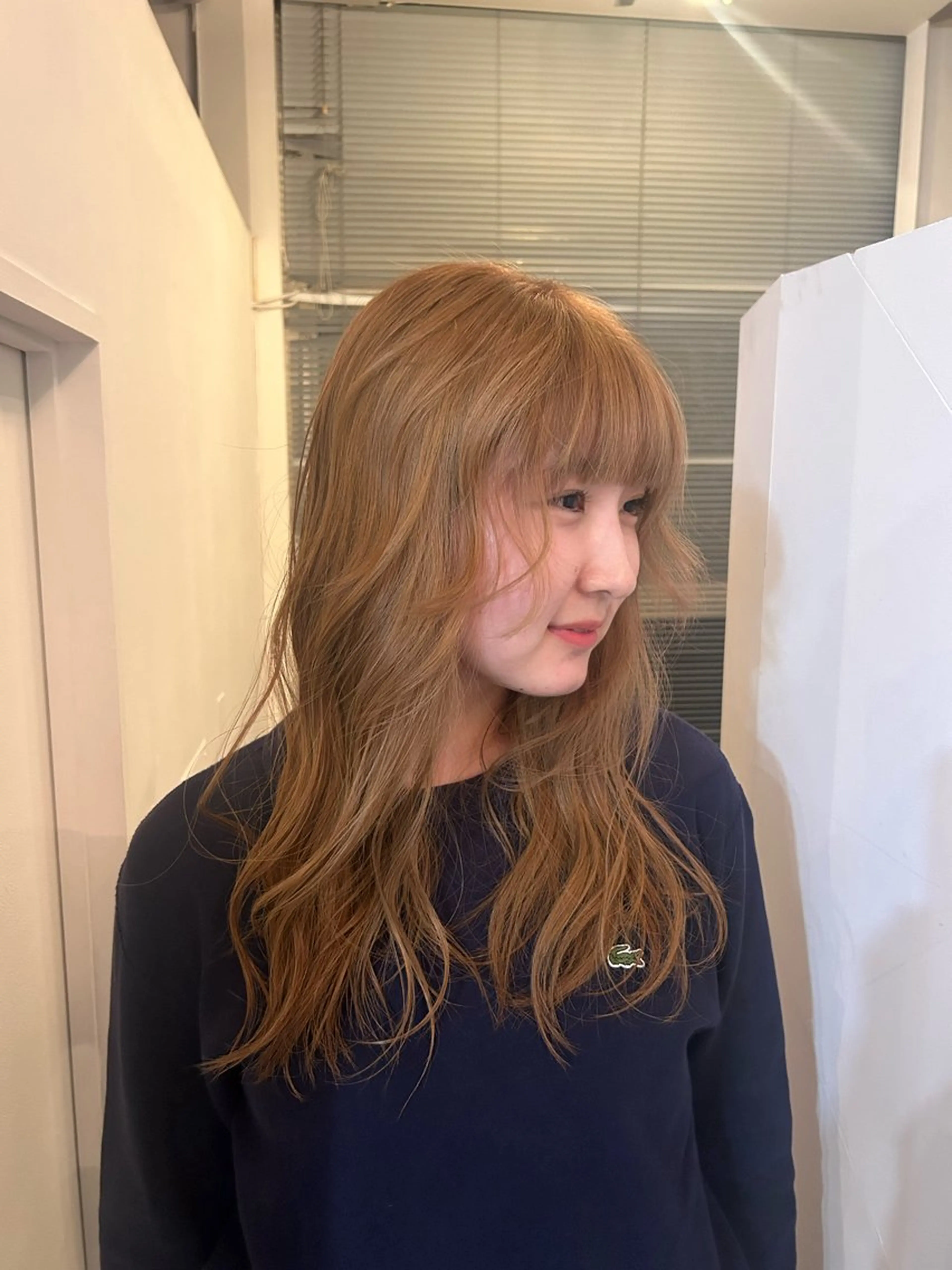 カラー かがやしづ ⭐️ハイトーンのヘアスタイル