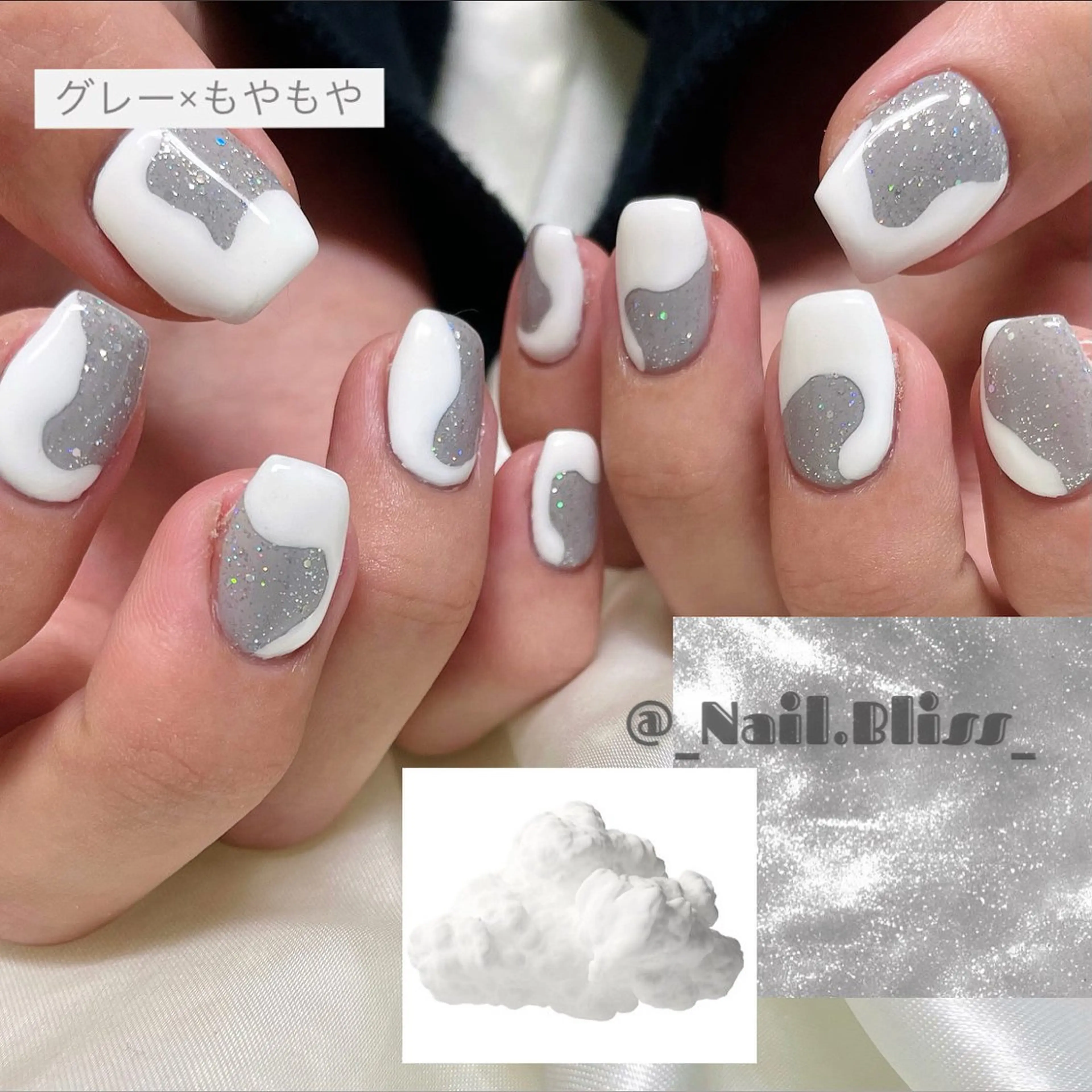 ネイル 持ち込み ハンドネイル NAIL BLISSのネイルデザイン