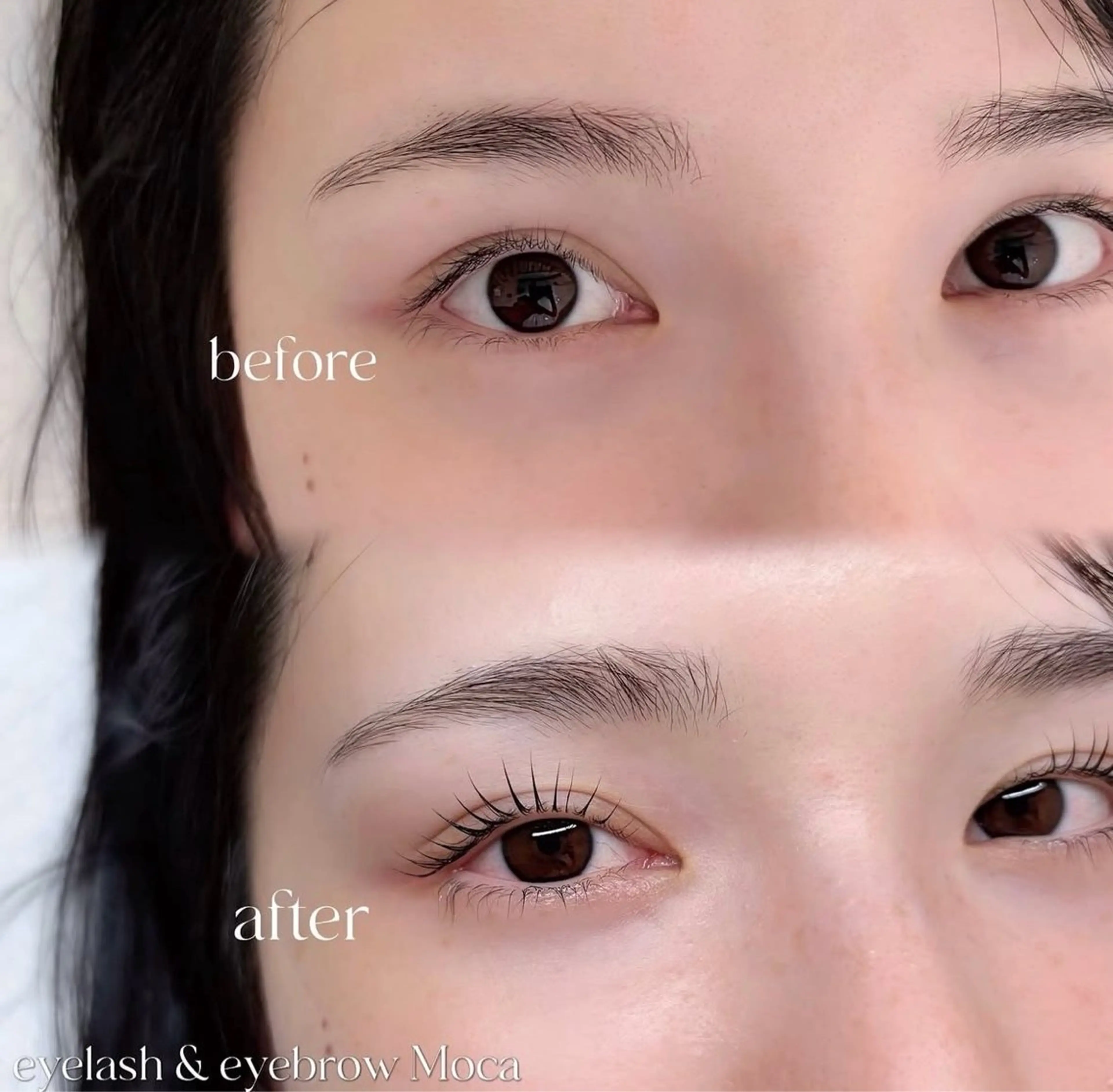 マツエク・マツパ マツパ moca MOCAのマツエク・マツパデザイン