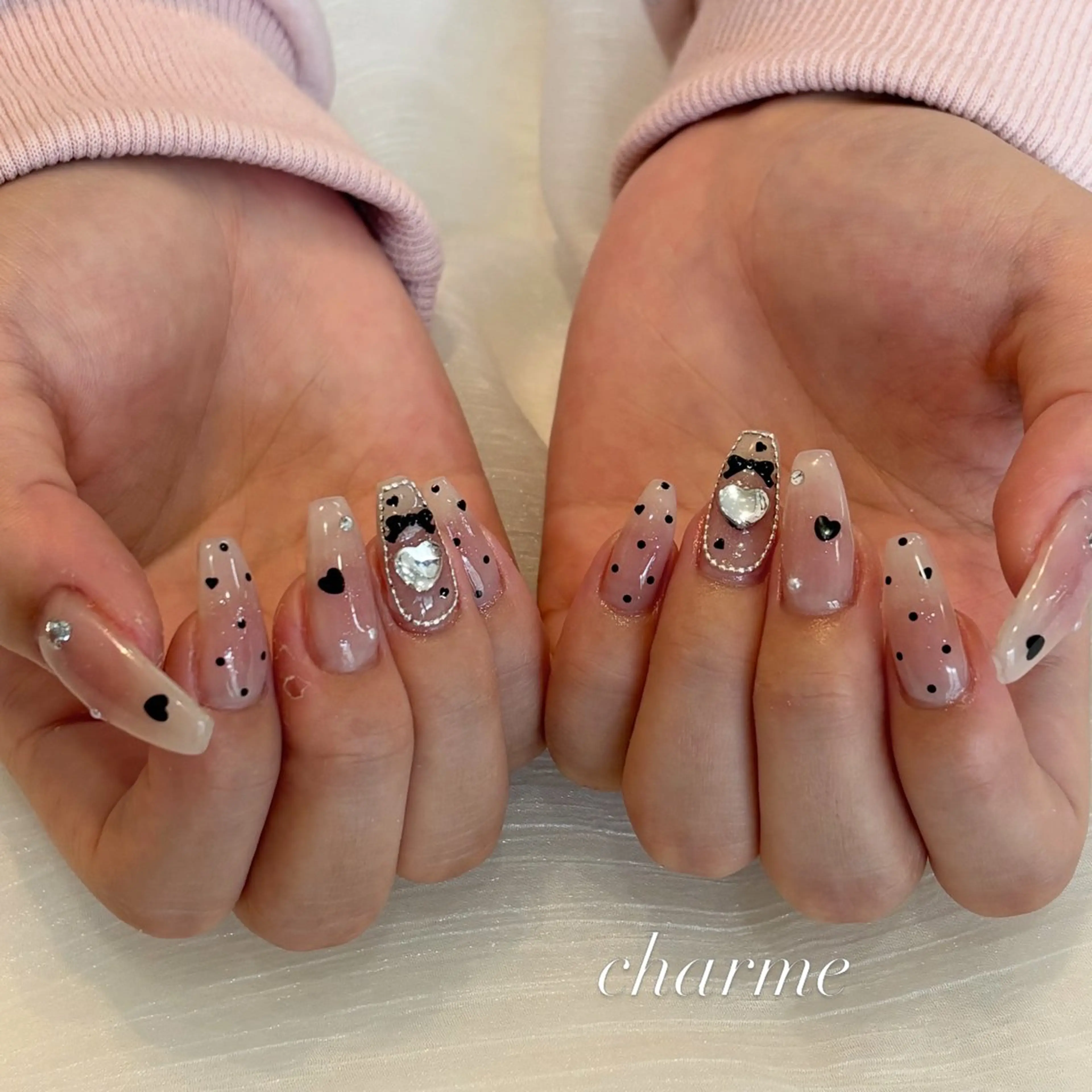 ネイル charme yunonのネイルデザイン