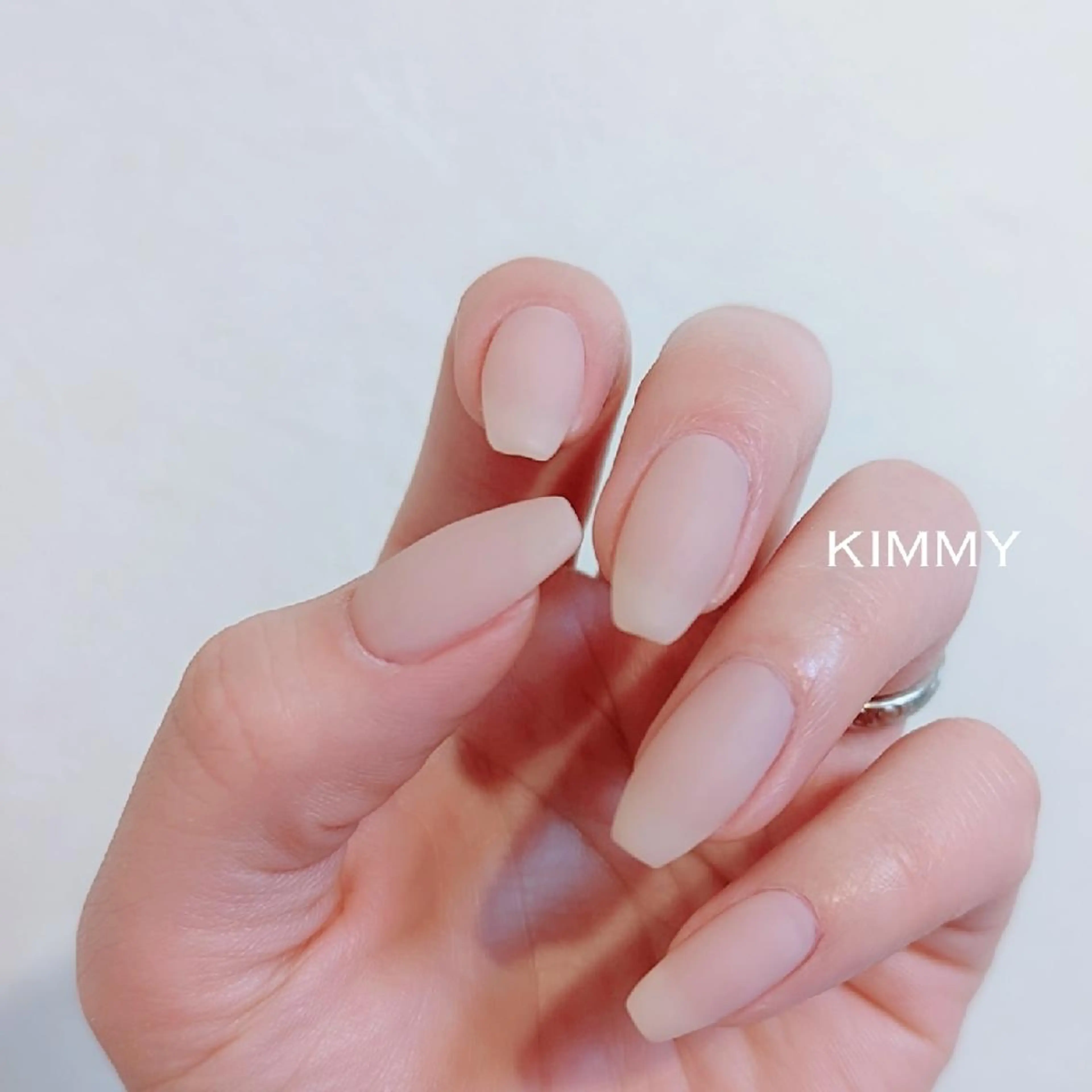 ネイル マットネイル ハンドネイル kimmy nailsのネイルデザイン