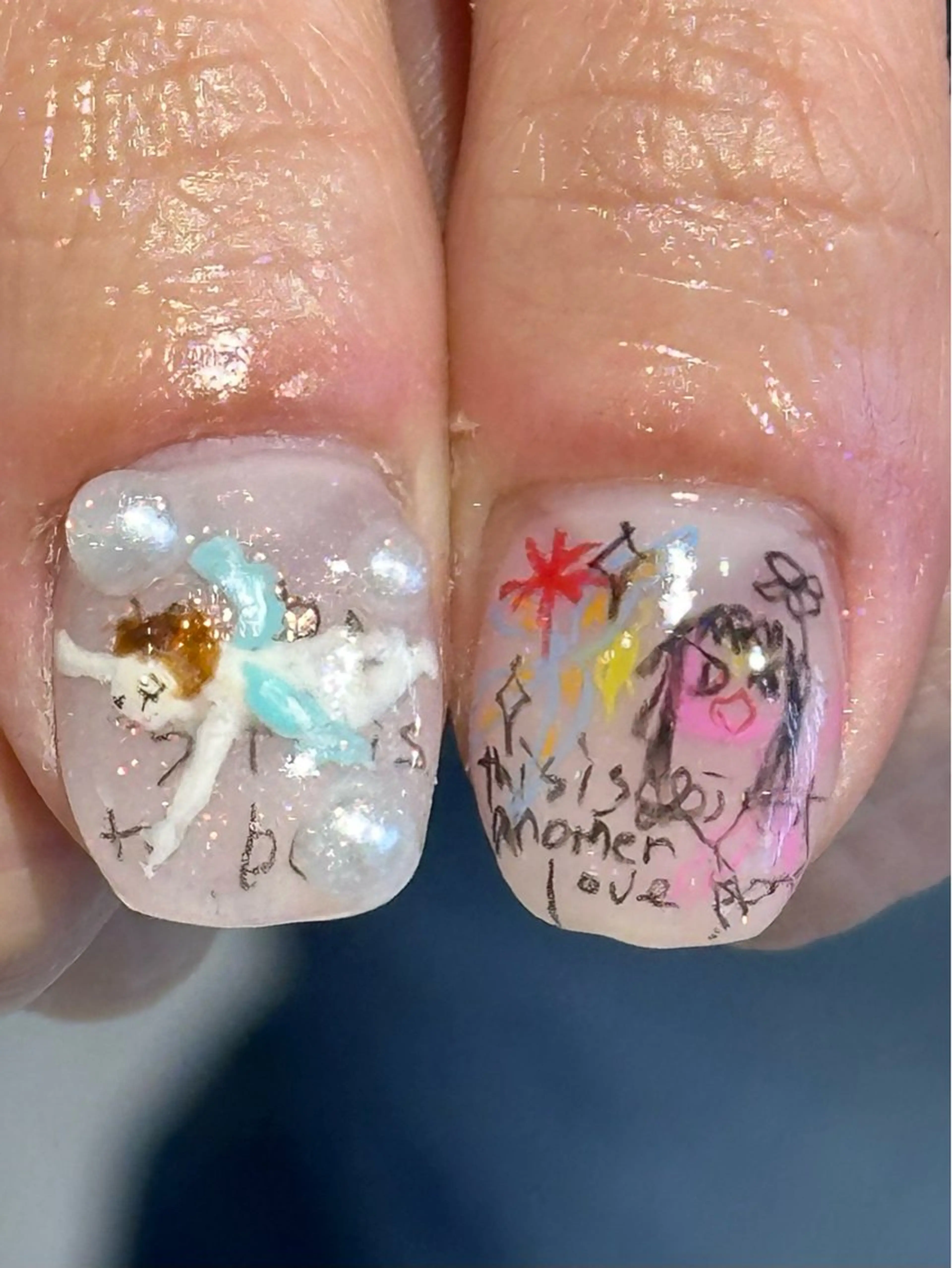 ネイル ハイトーン特化 pepe🎀のヘアスタイル